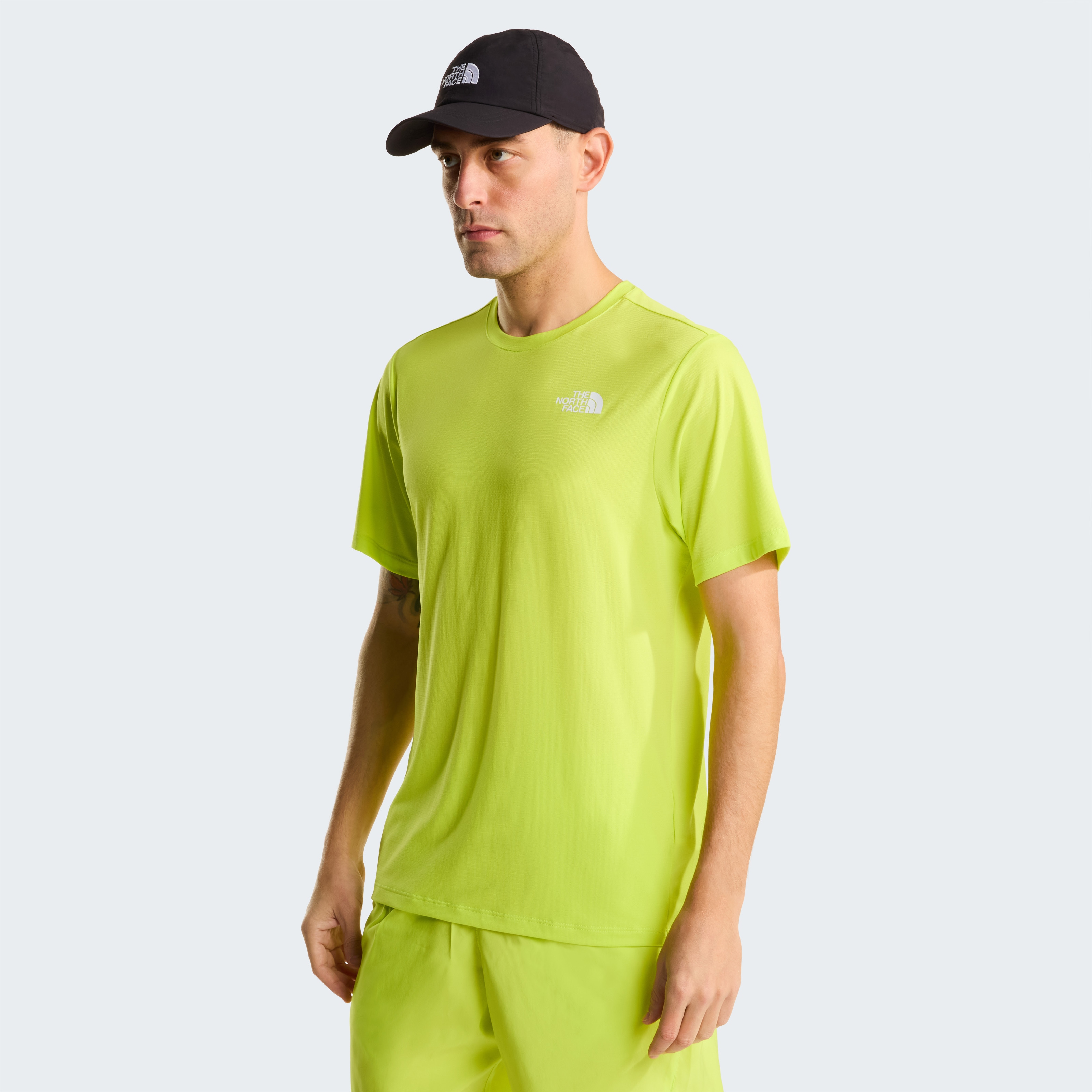 The North Face Funktionsshirt "M 24/7 S/S TEE REG" atmungsaktives Material, Kurzarmdesign, mit Logodruck