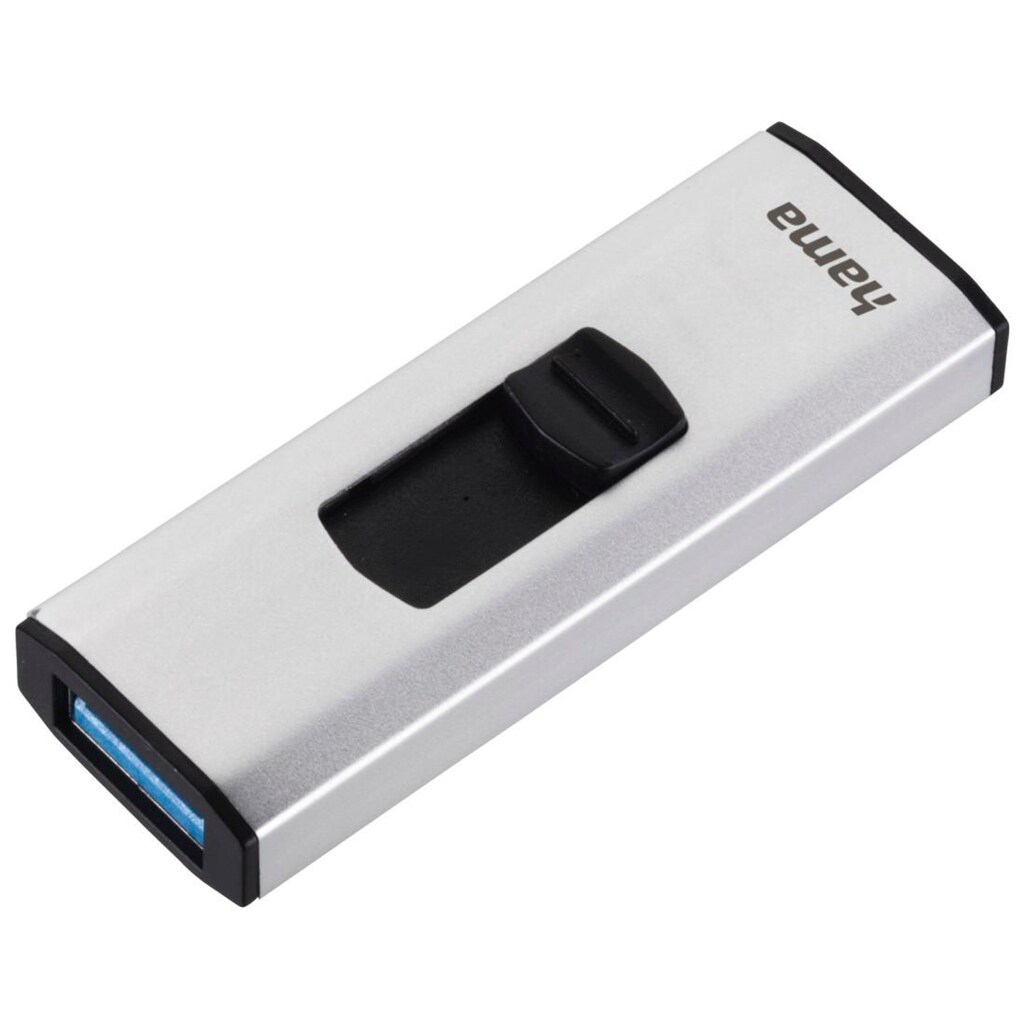 Hama USB-Stick »USB-Stick "4Bizz", USB 3.0, 128 GB, 90MB/s, Silber/Schwarz«, (Lesegeschwindigkeit 90 MB/s)