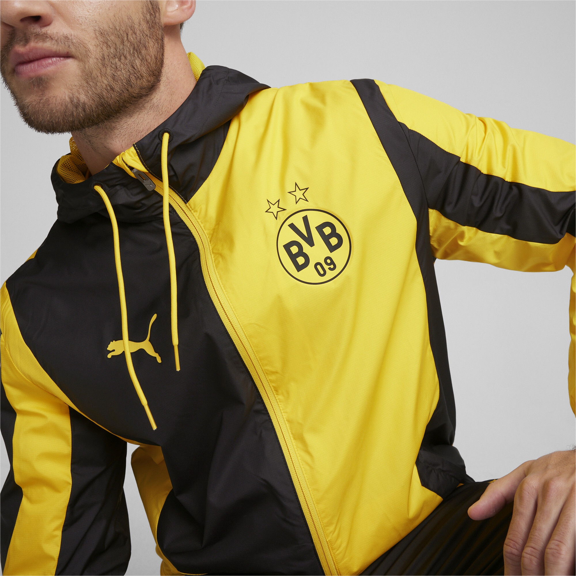 PUMA Trainingsjacke »Borussia Dortmund Pre-match-Jacke Herren«