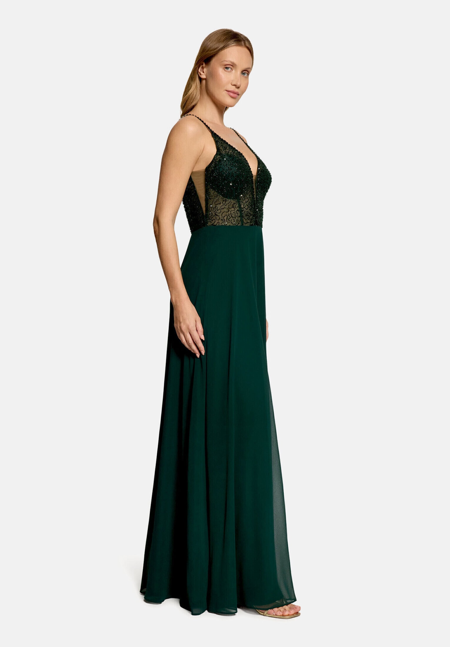 Vera Mont Abendkleid "Damen mit Stickerei" Ohne Tasche