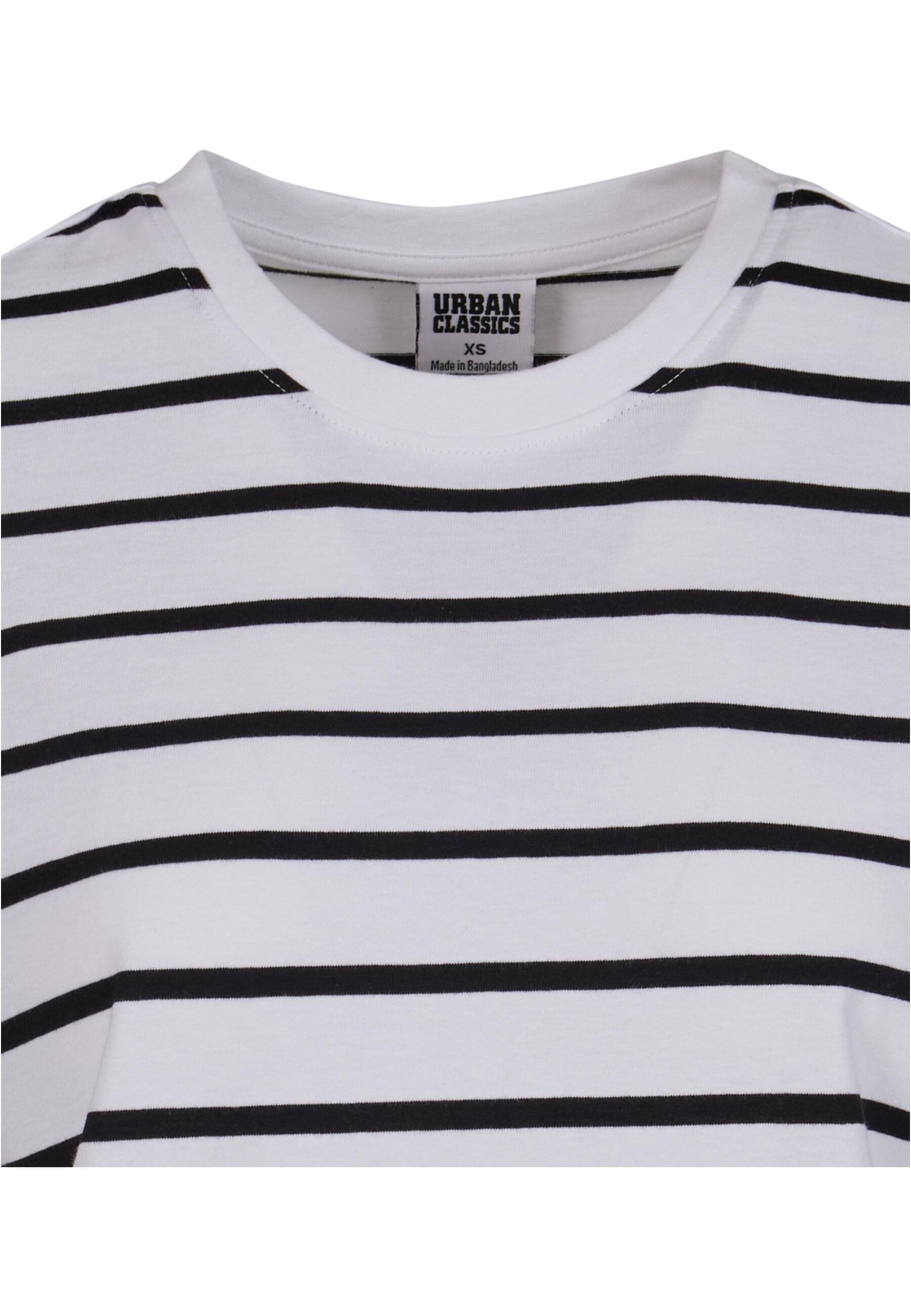URBAN CLASSICS T-Shirt »Urban Classics Damen Ladies Striped Boxy Tee«, (1 tlg.)