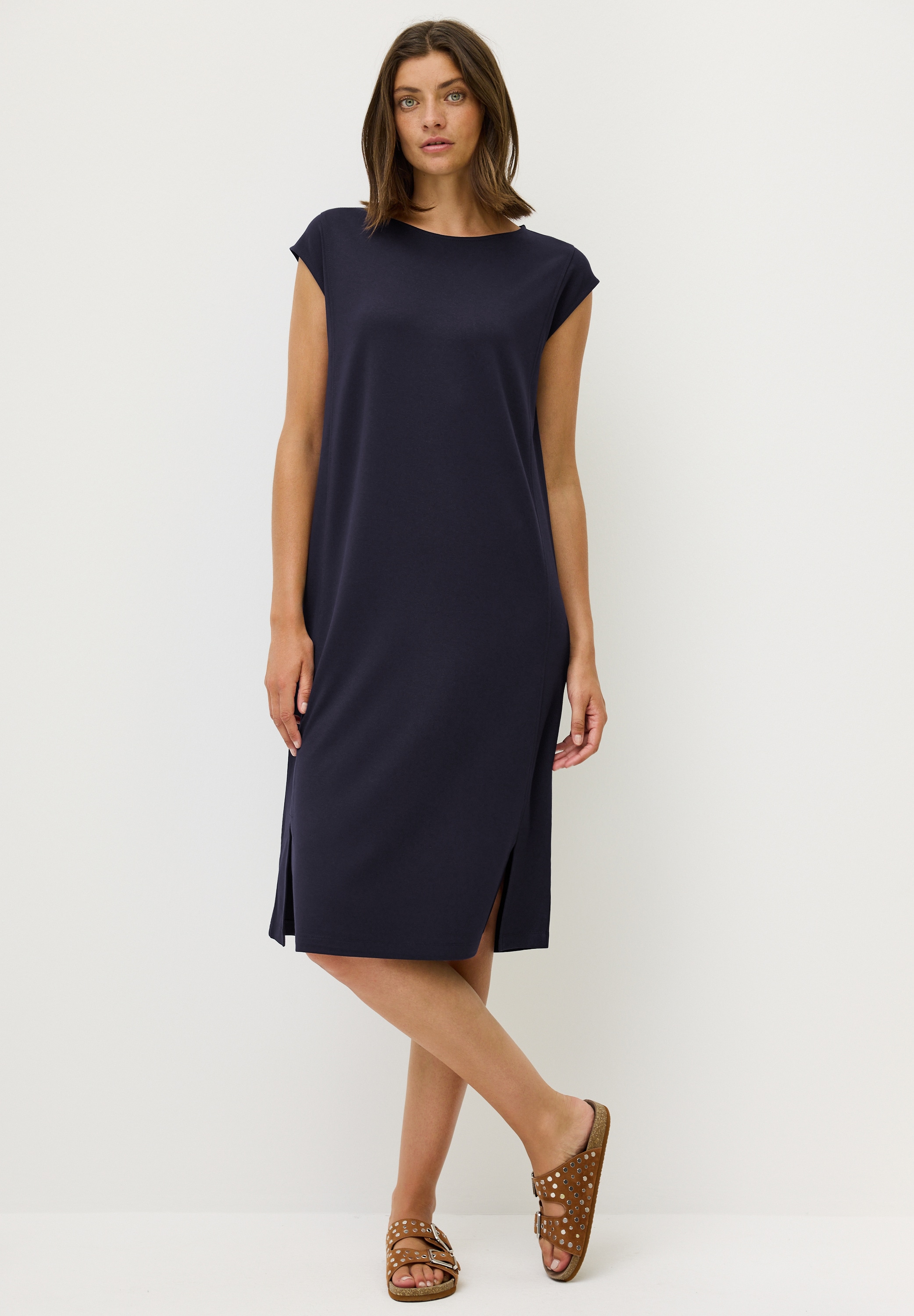 Cecil Jerseykleid, in Unifarbe günstig online kaufen