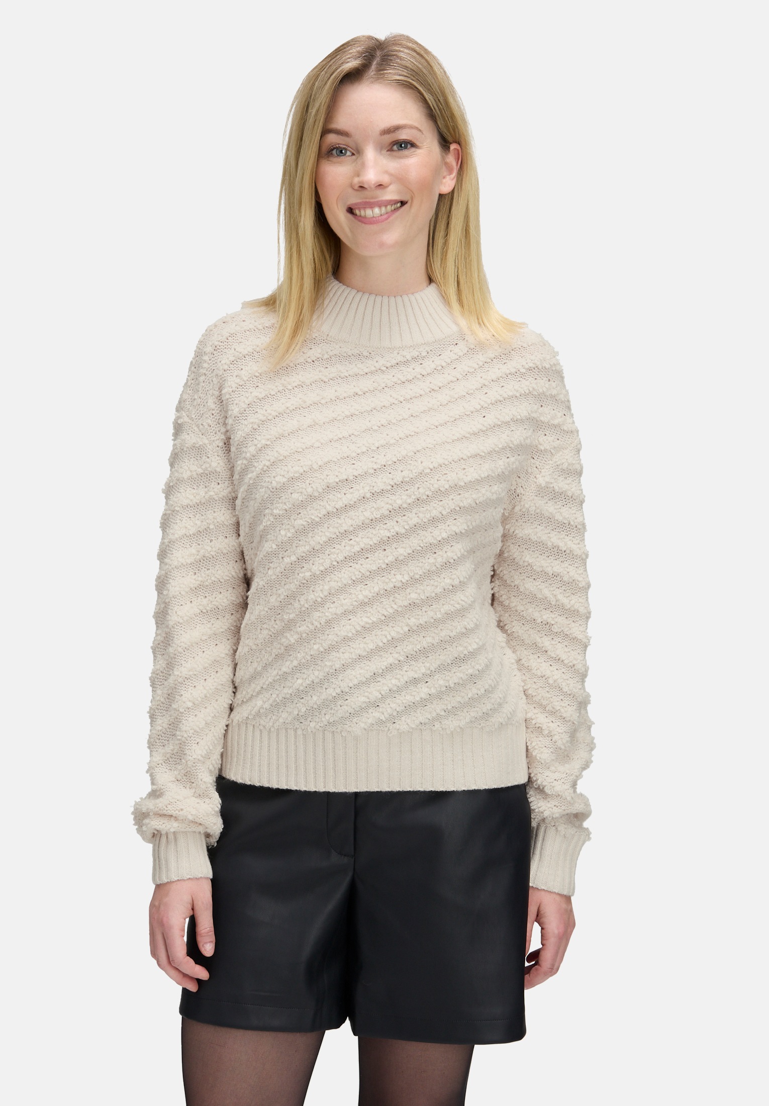 Betty&Co Strickpullover »Damen mit Struktur« 1 Stk.