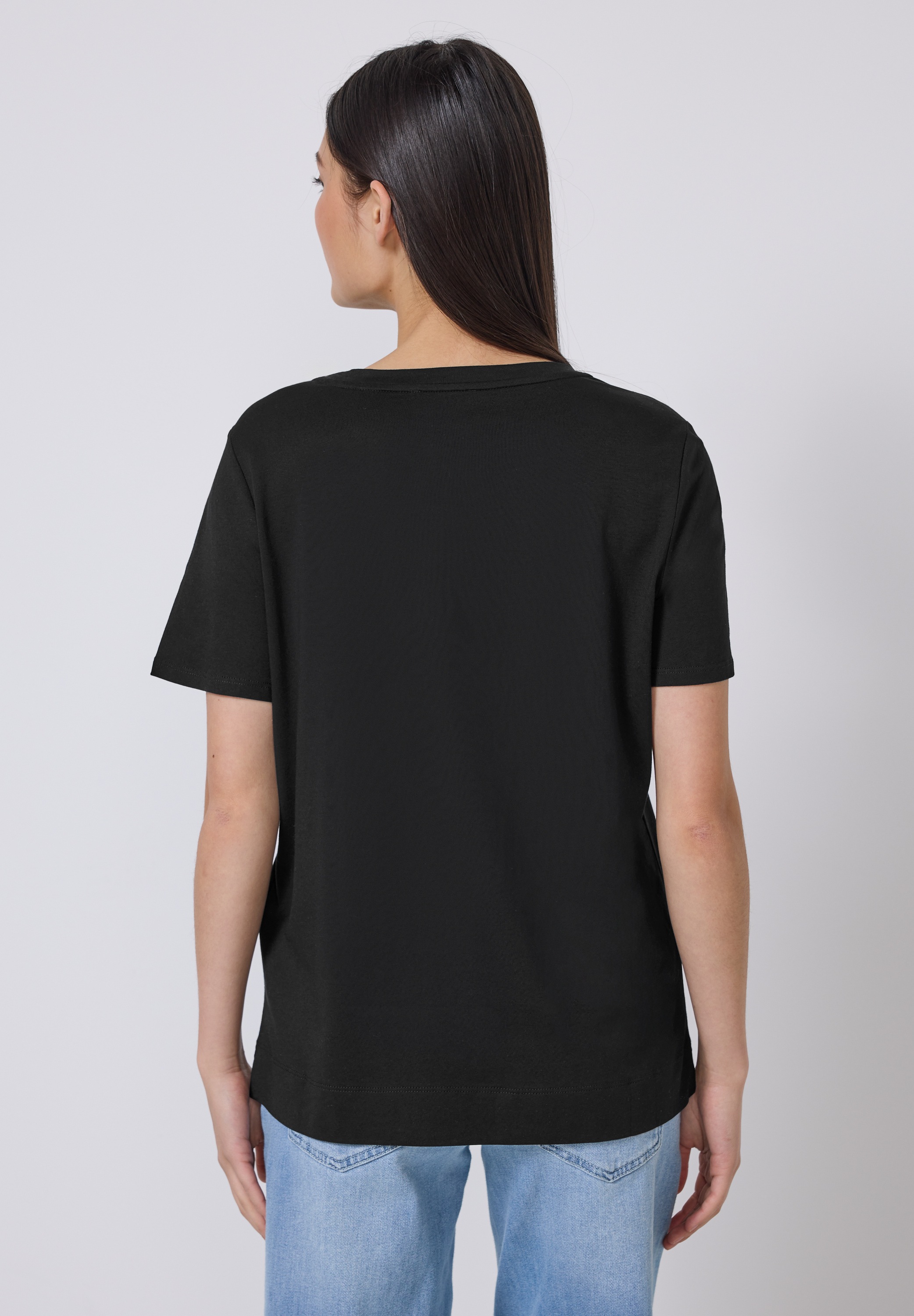 STREET ONE STUDIO T-Shirt, im soften Baumwoll-Mix günstig online kaufen