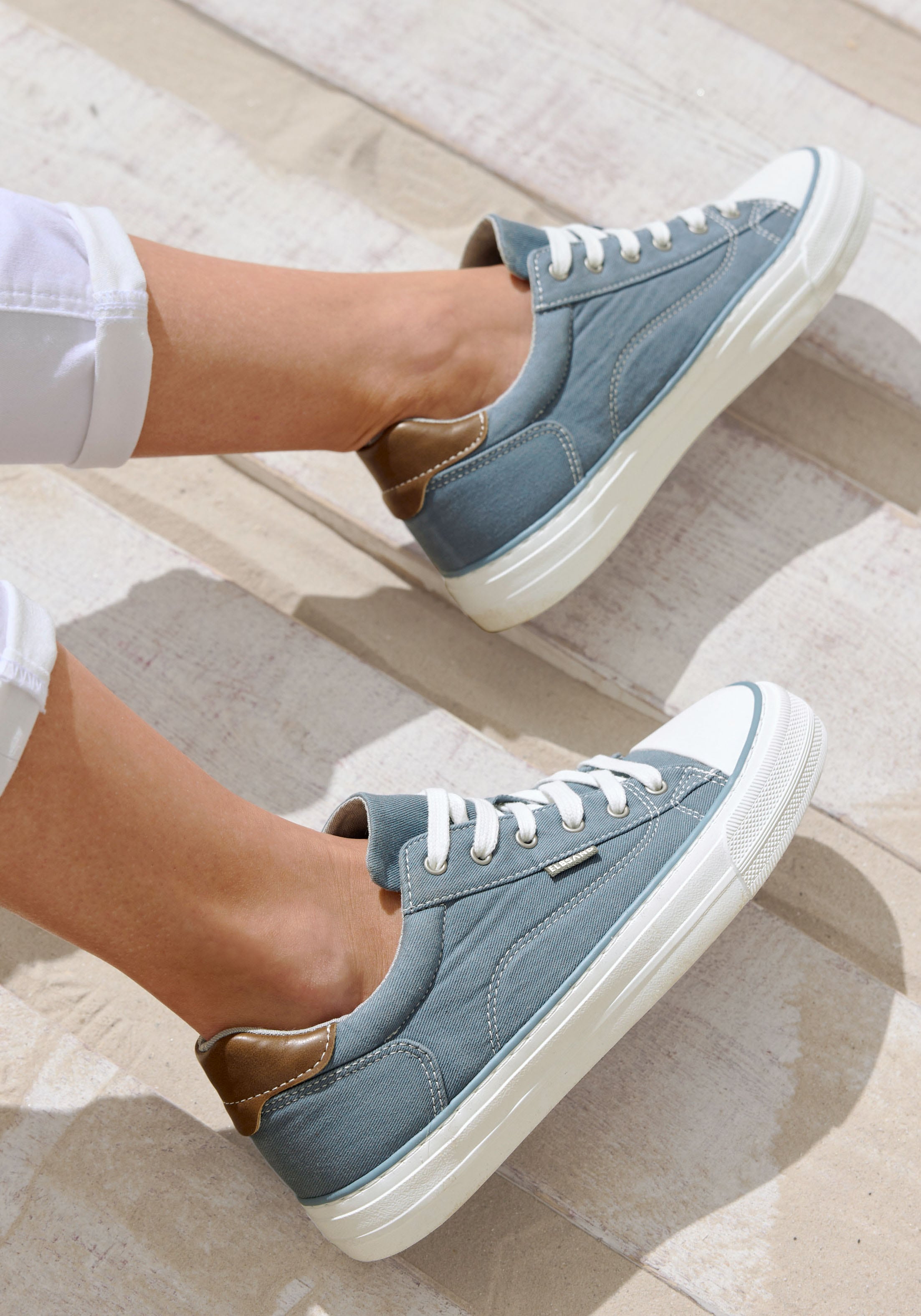 Elbsand Sneaker »Textilschuh, Schnürschuh«, Schnürhalbschuh, Freizeitschuh, Stoffschuh, Halbschuh Unisex VEGAN