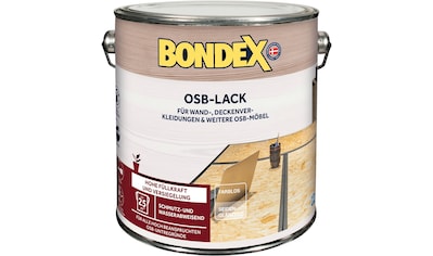 Bondex Holzlack, Farblos / Seidenglänzend, 2,5 Liter Inhalt kaufen