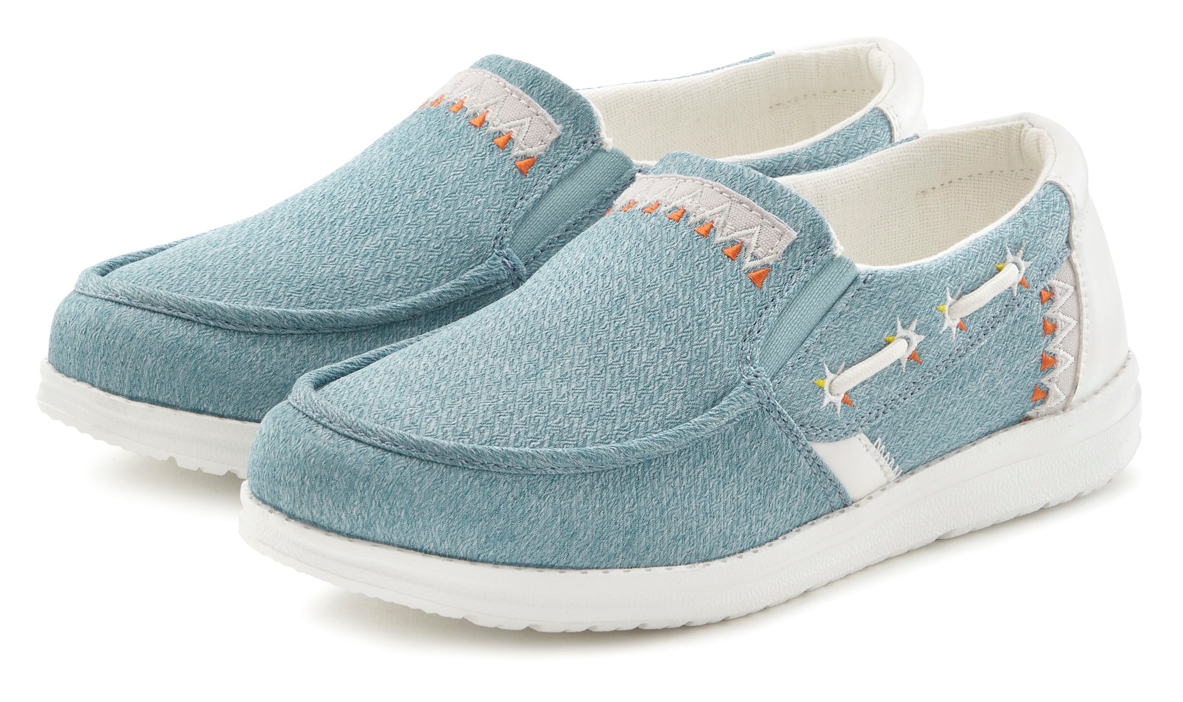 Vivance Sneaker "Slip-On-Sneaker", mit herausnehmbarer Innensohle, Freizeitschuh, Halbschuh VEGAN