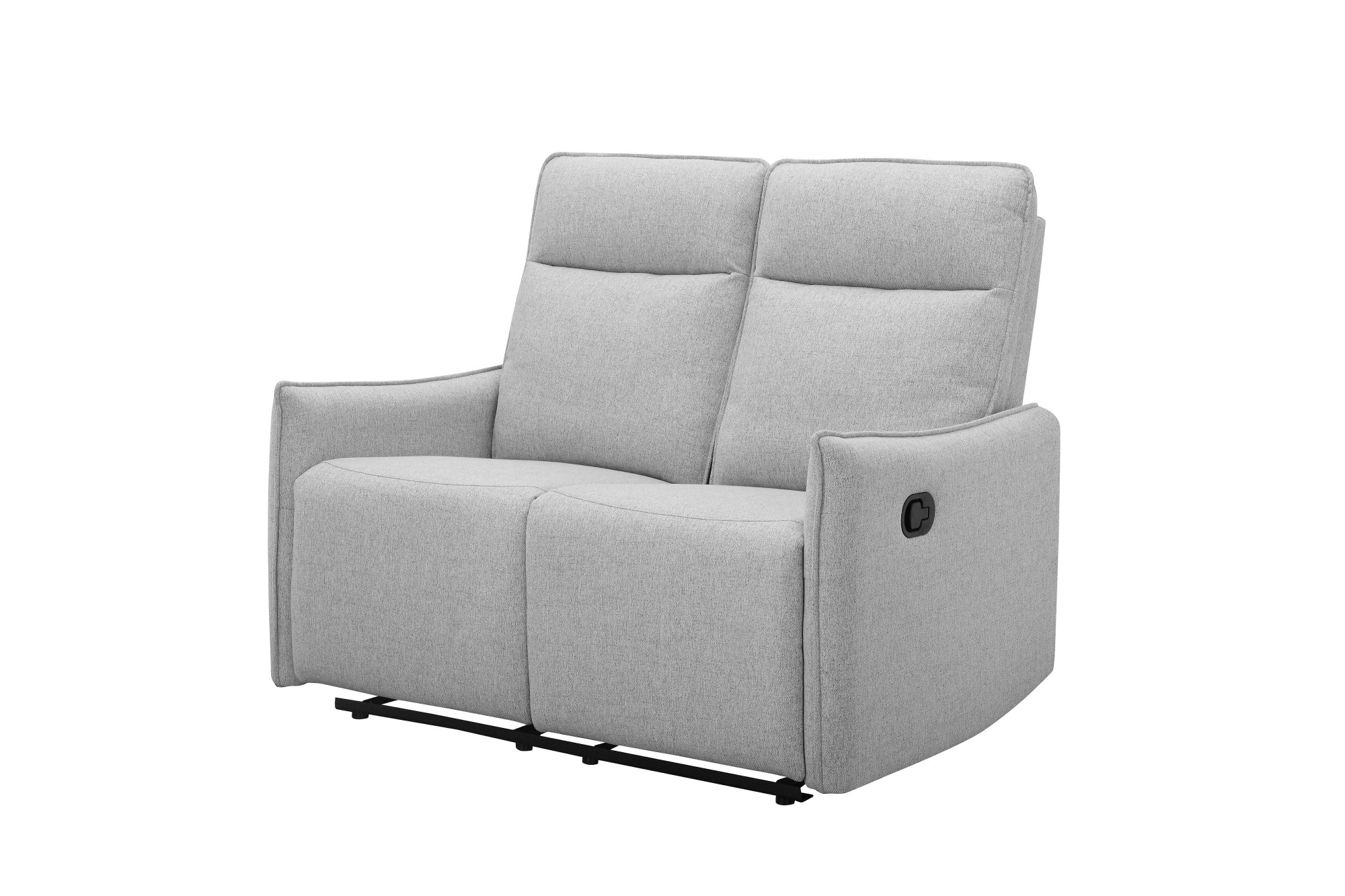 Dorel Home 2-Sitzer »Lugo, Kinosofa mit Reclinerfunktion in Kunstleder und Webstoff«, mit manueller Relaxfunktion in beiden Sitzen