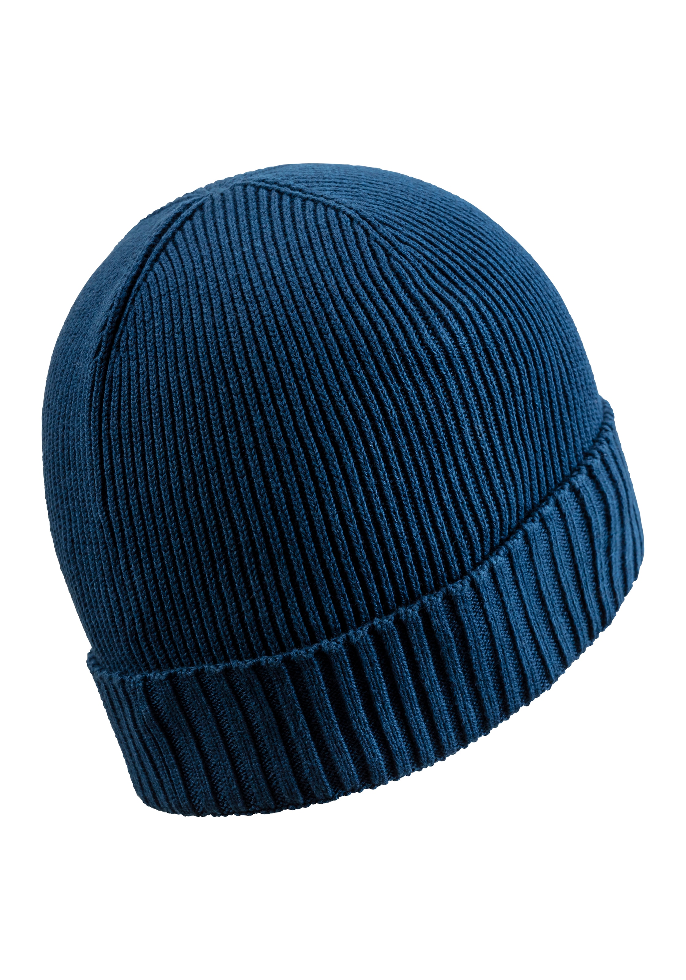 BOSS GREEN Beanie »Asic_Beanie-X«, aus Rippenstrick