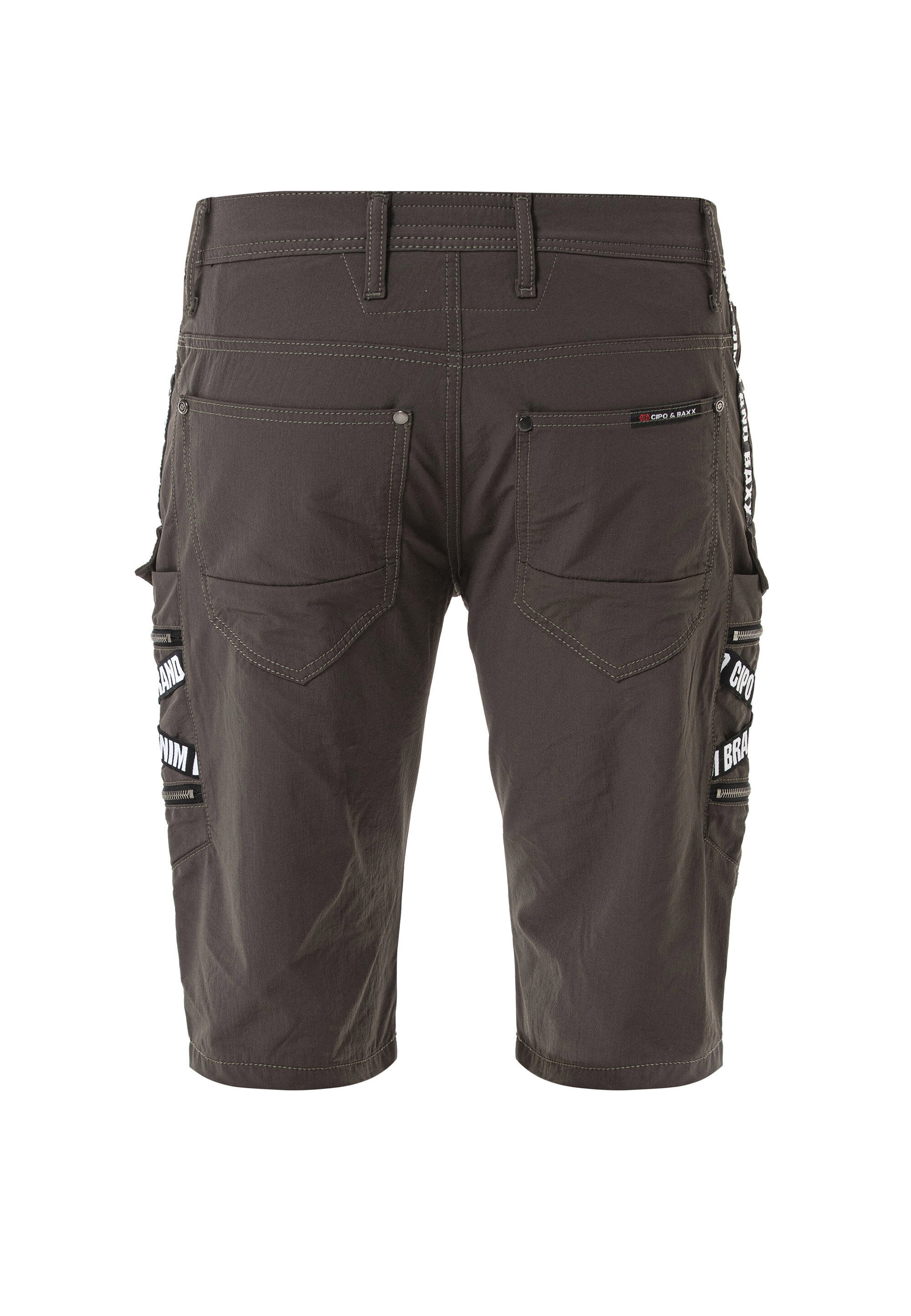 Thumbnail - Cipo & Baxx Stoffhose "Capri-Shorts", mit zahlreichen Taschen