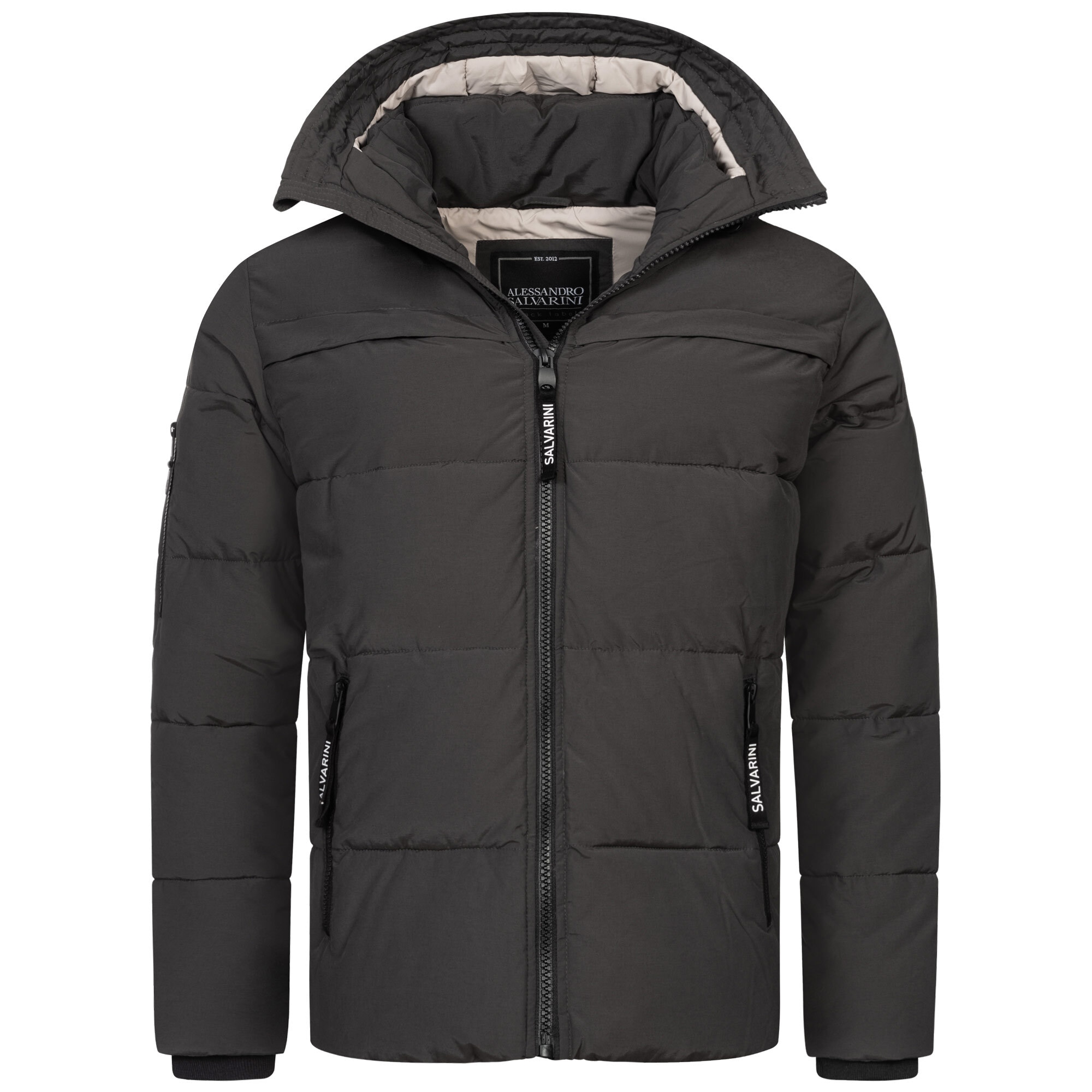 Alessandro Salvarini Winterjacke »ASDiego«, mit extra hohem Kragen und vielen Taschen