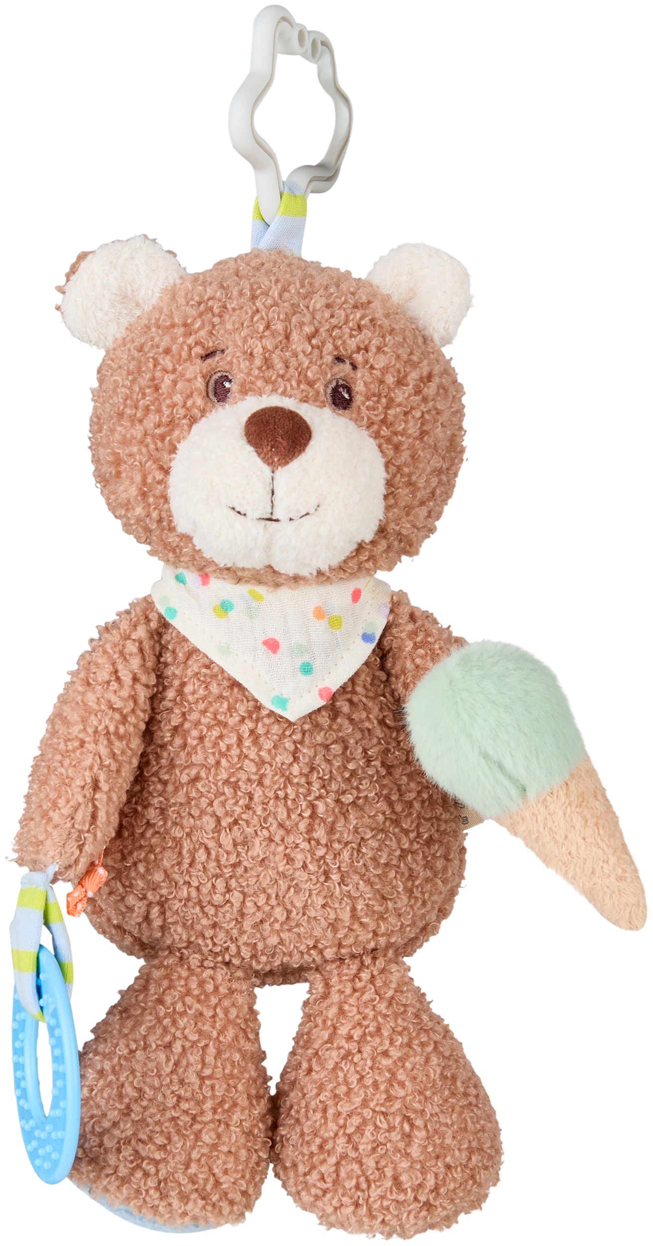 "Greifling STERNTALER ""Bär Bo Activity Spielzeug"", braun (hellbraun), Greifspielzeug, KinderH:29cm, Plüsch, H:29cm"