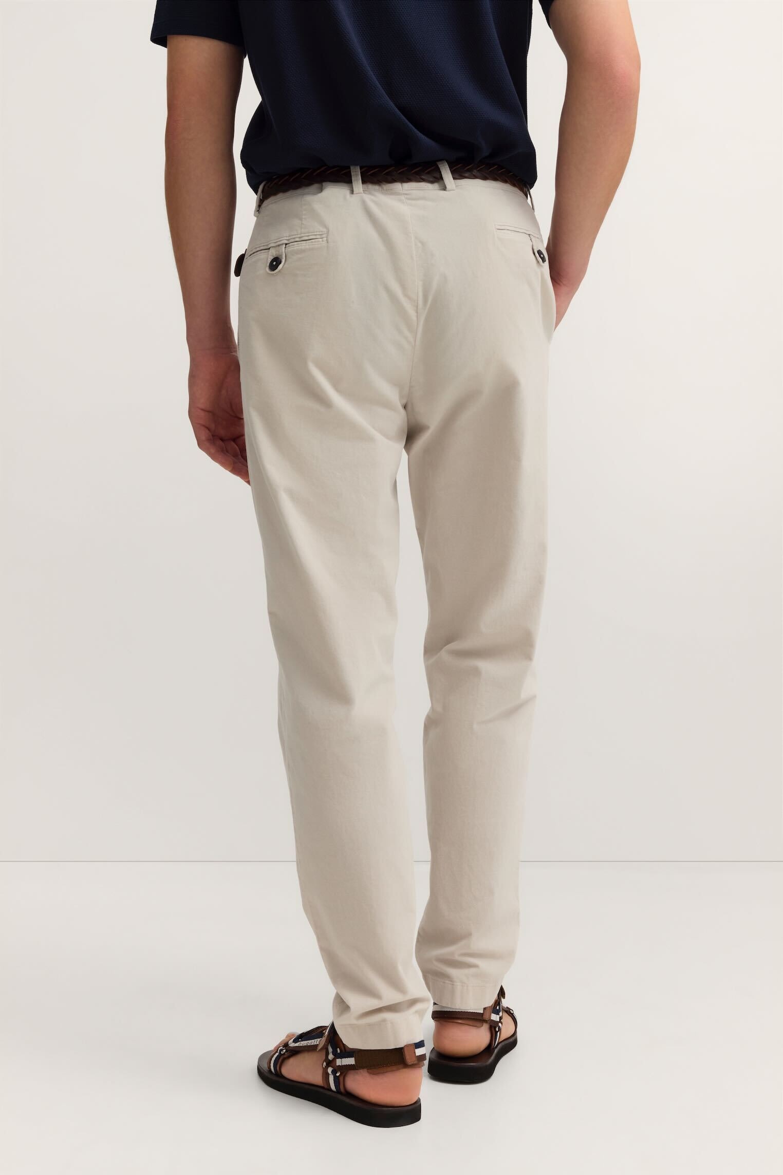 bugatti Bundfaltenhose »Tapered Fit«  aus Luxury Pima Cotton Feincord