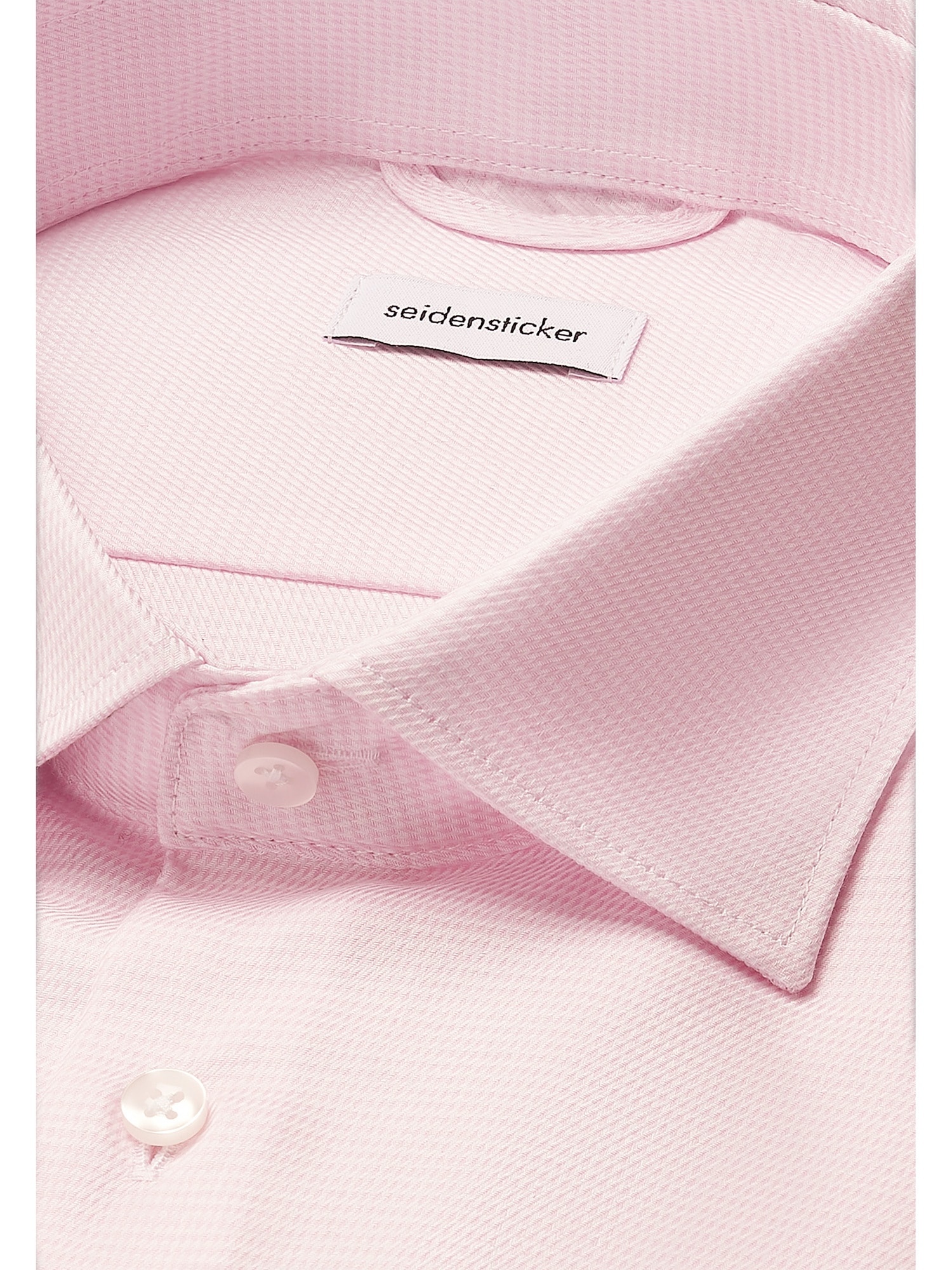 seidensticker Businesshemd »Schwarze Rose«, Slim 1/1 Kentkragen Struktur