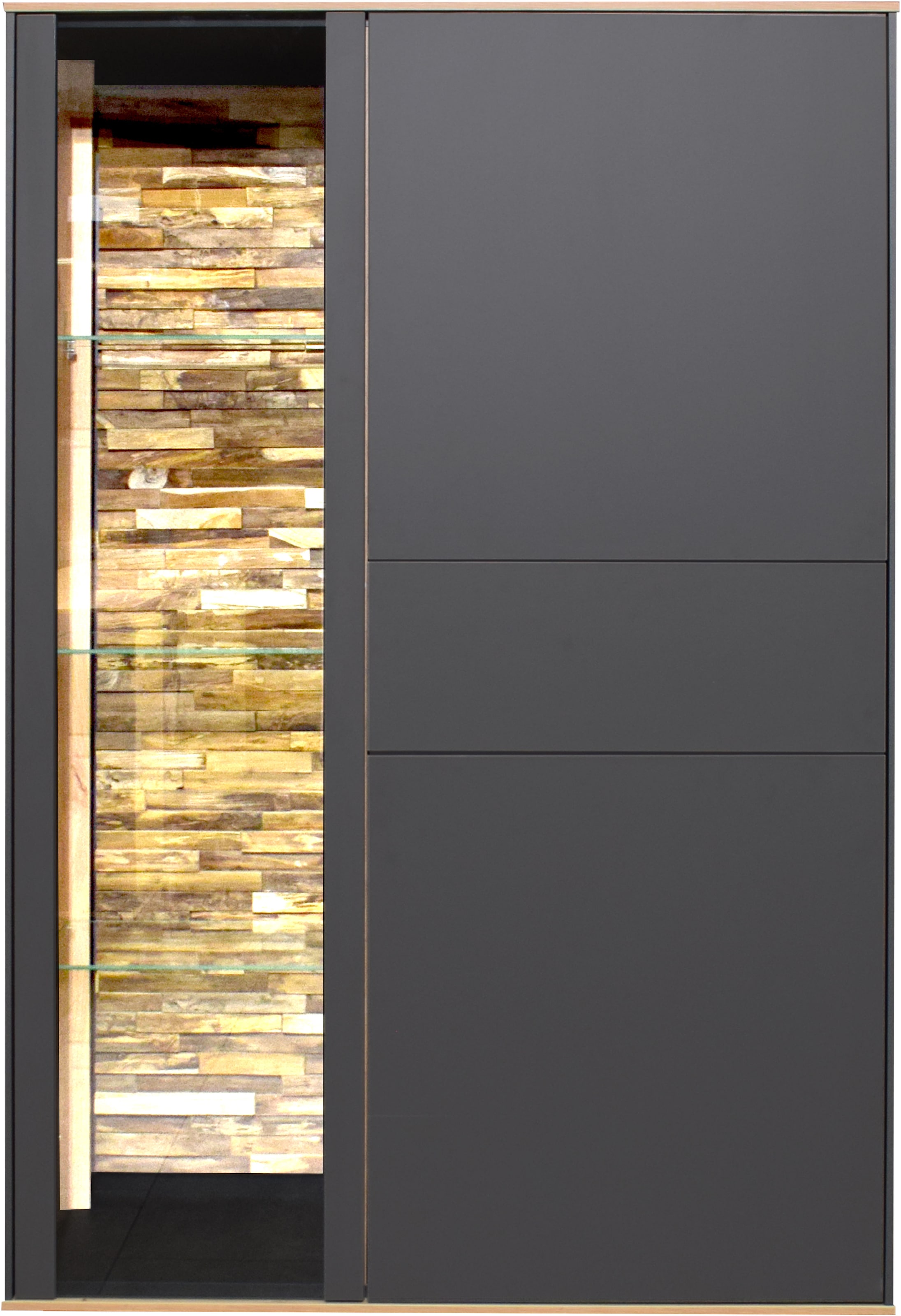 Mäusbacher Highboard, Faro Highboard B 101 cm, inkl.Beleuchtung, Push to op günstig online kaufen