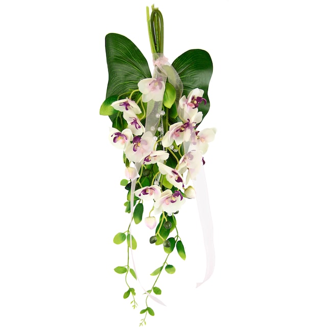 I.GE.A. Kunstblume »Orchidee«, Zum Hängen oder Tischdeko Mittelstücke  Wanddeko bestellen | BAUR