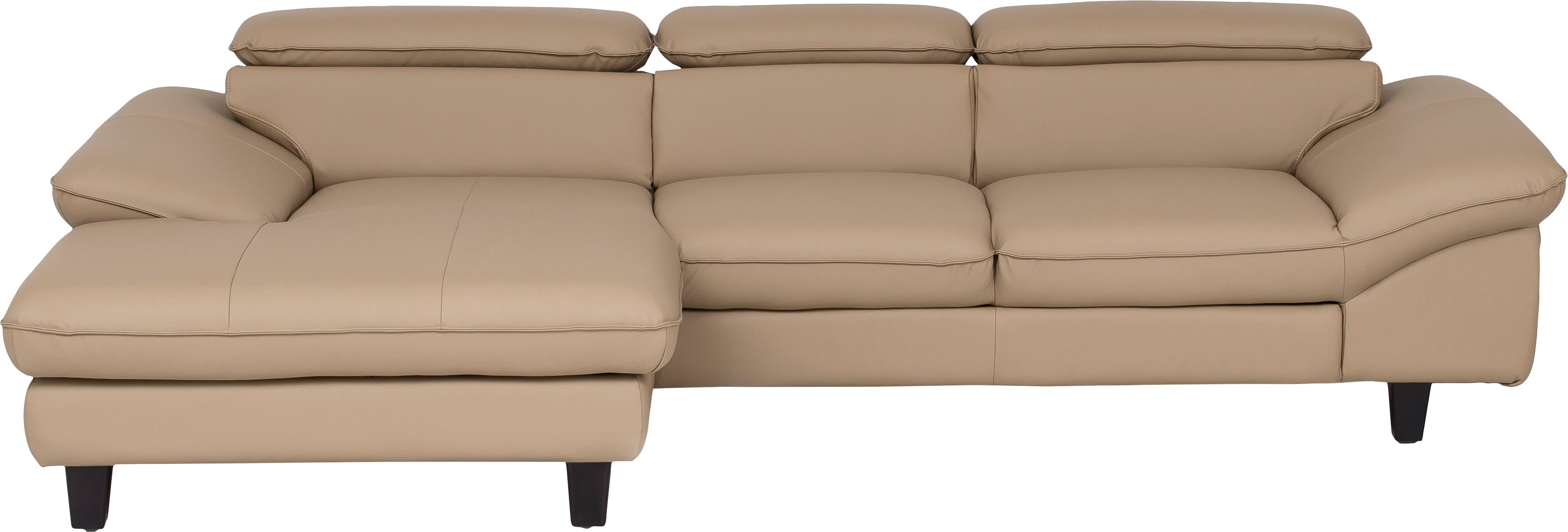 Home affaire Ecksofa "Pilot L-Form" mit Kopfteilverstellung, wahlweise mit Schlaffunktion & Bettkasten