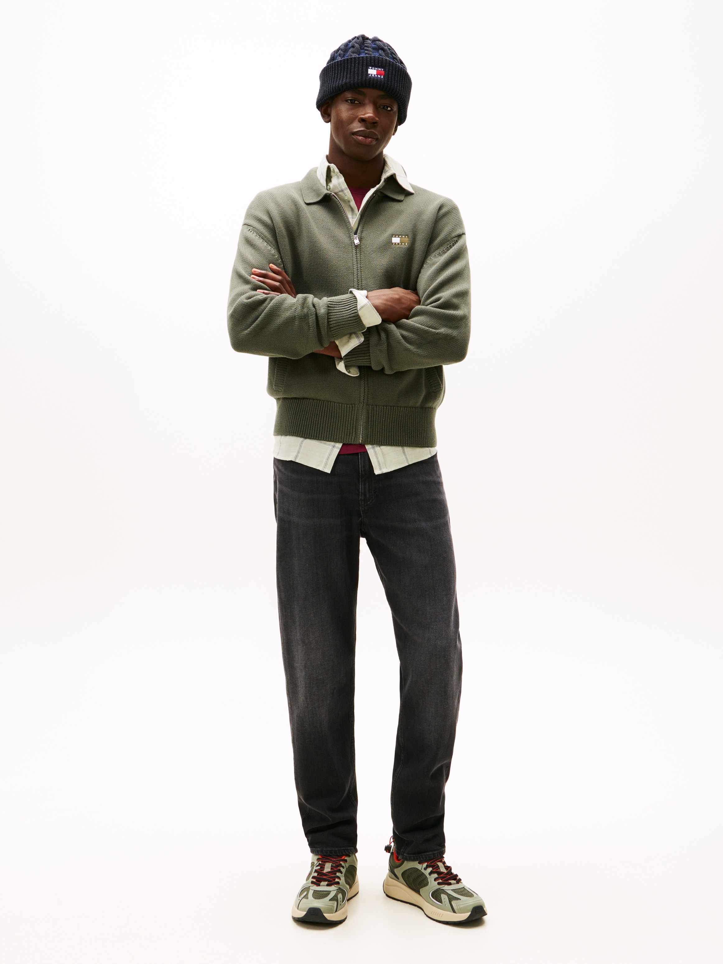 Thumbnail - Tommy Jeans Gerade Jeans "Isaac Relaxed Tapered" Relaxed‑Fit‑Jeans mit konisch zulaufendem Bein