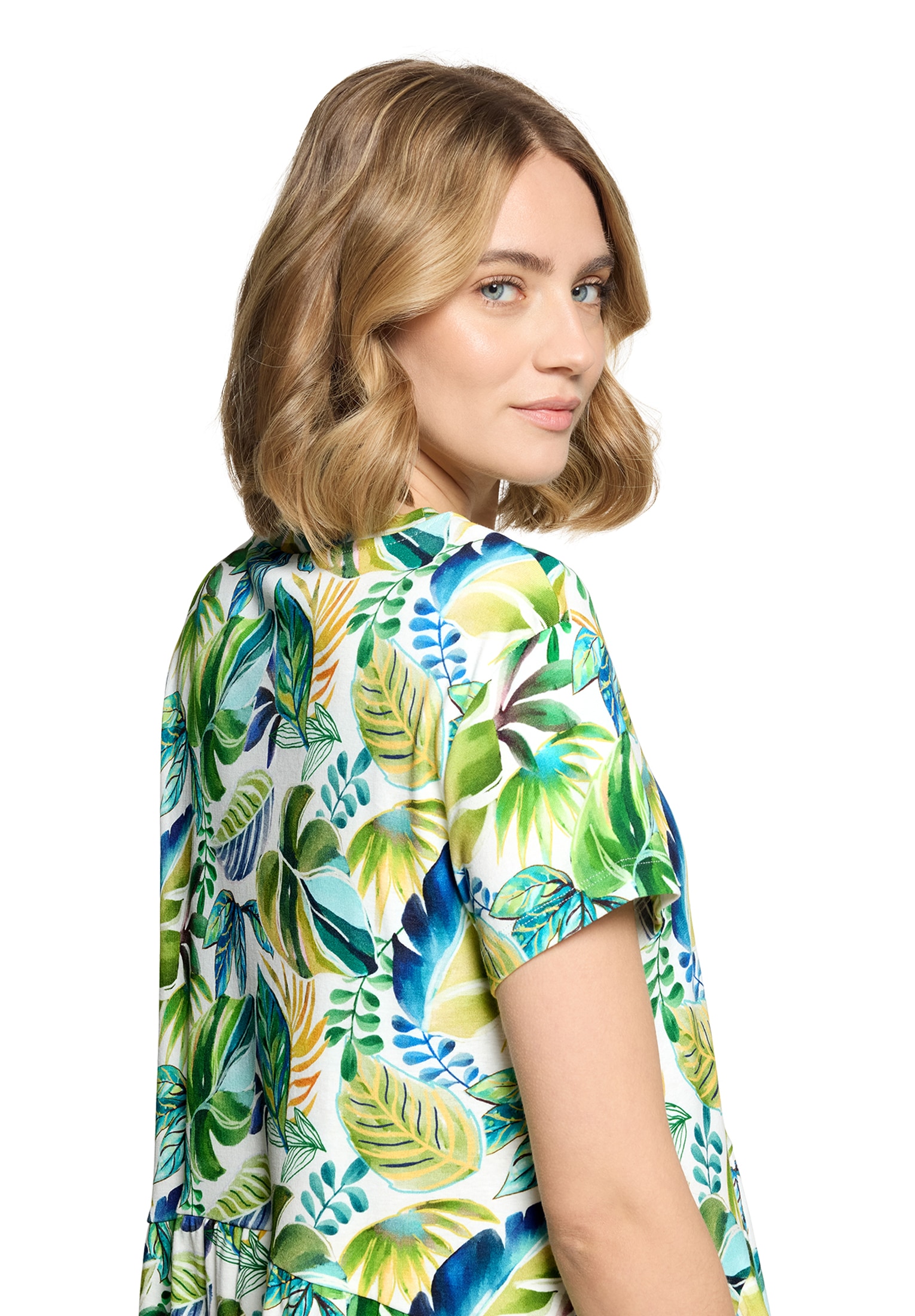 Cartoon Druckkleid »Damen mit Eingrifftaschen« Eingrifftaschen