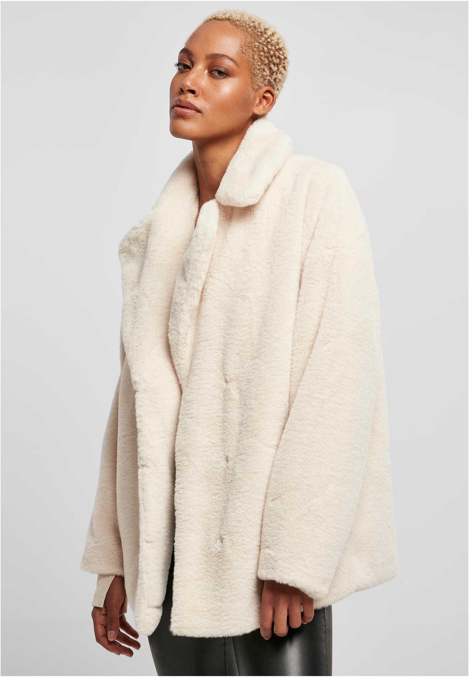 »Damen Ladies bestellen Lapel Jacket«, Winterjacke BAUR online St.) CLASSICS (1 URBAN Teddy |