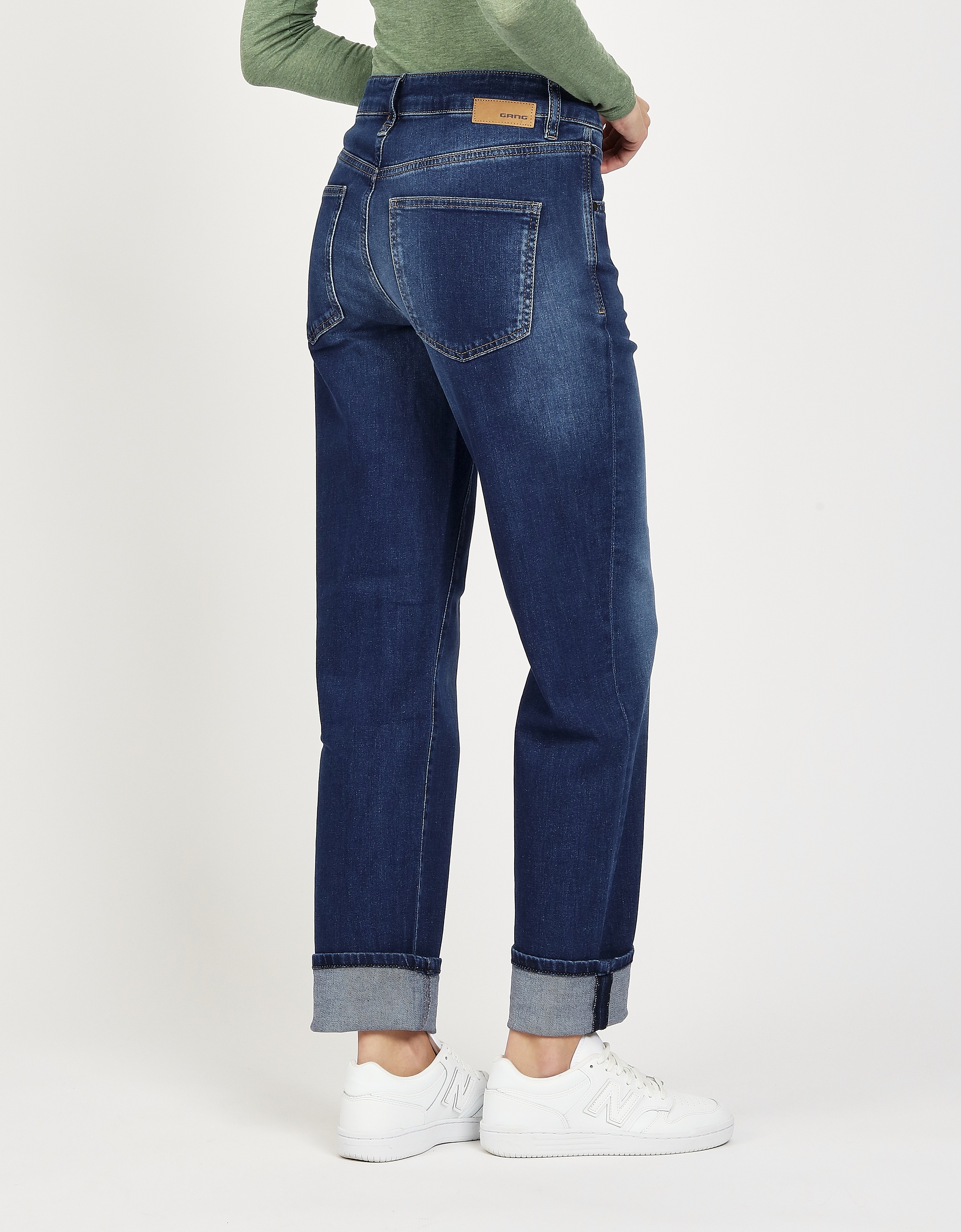 GANG "94SOLEY" exklusives Design ohne Turn-up am Beinabschluss günstig online kaufen