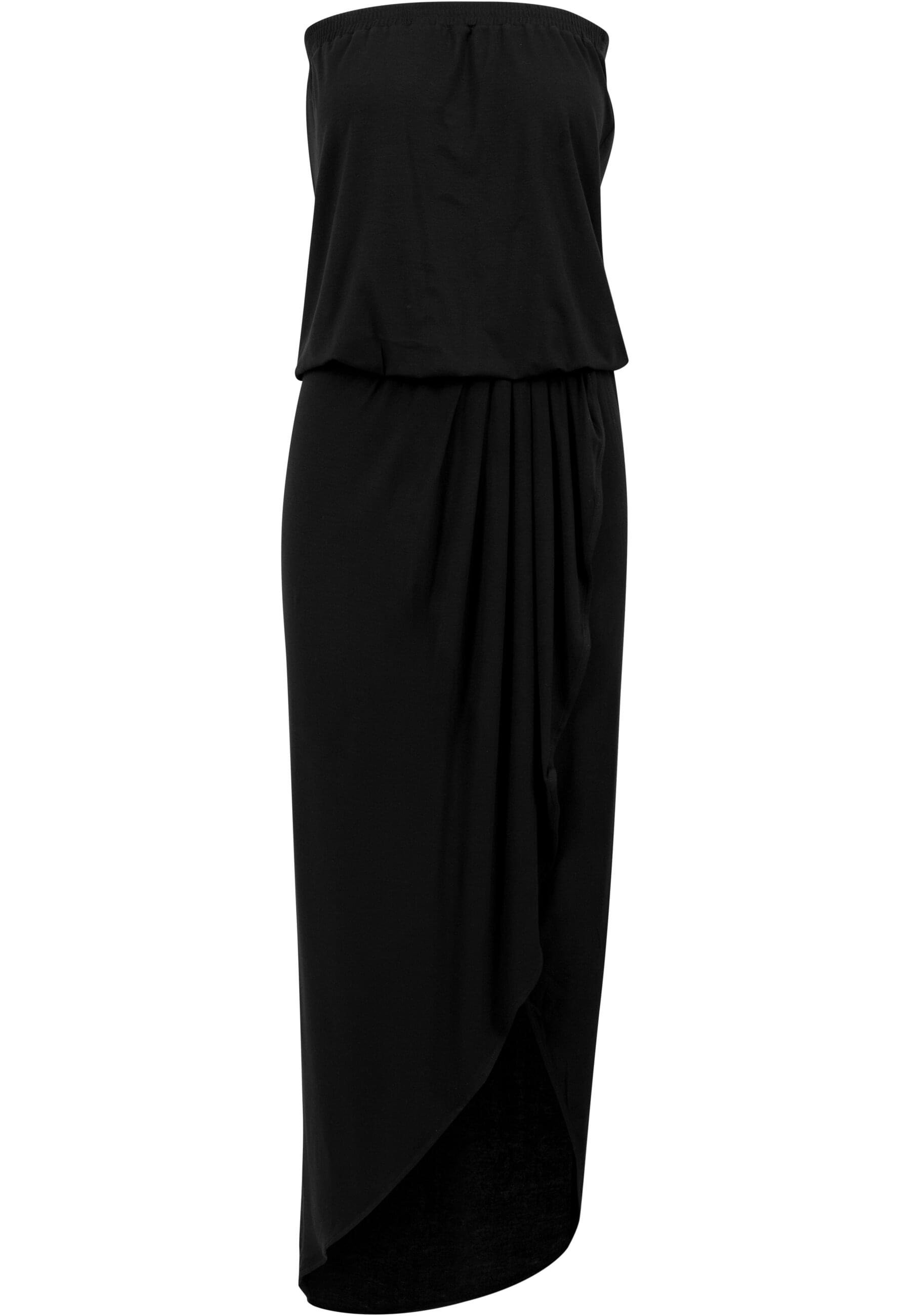 URBAN CLASSICS Shirtkleid "Urban Classics Damen Ladies Viscose Bandeau Dress", (1 tlg.)