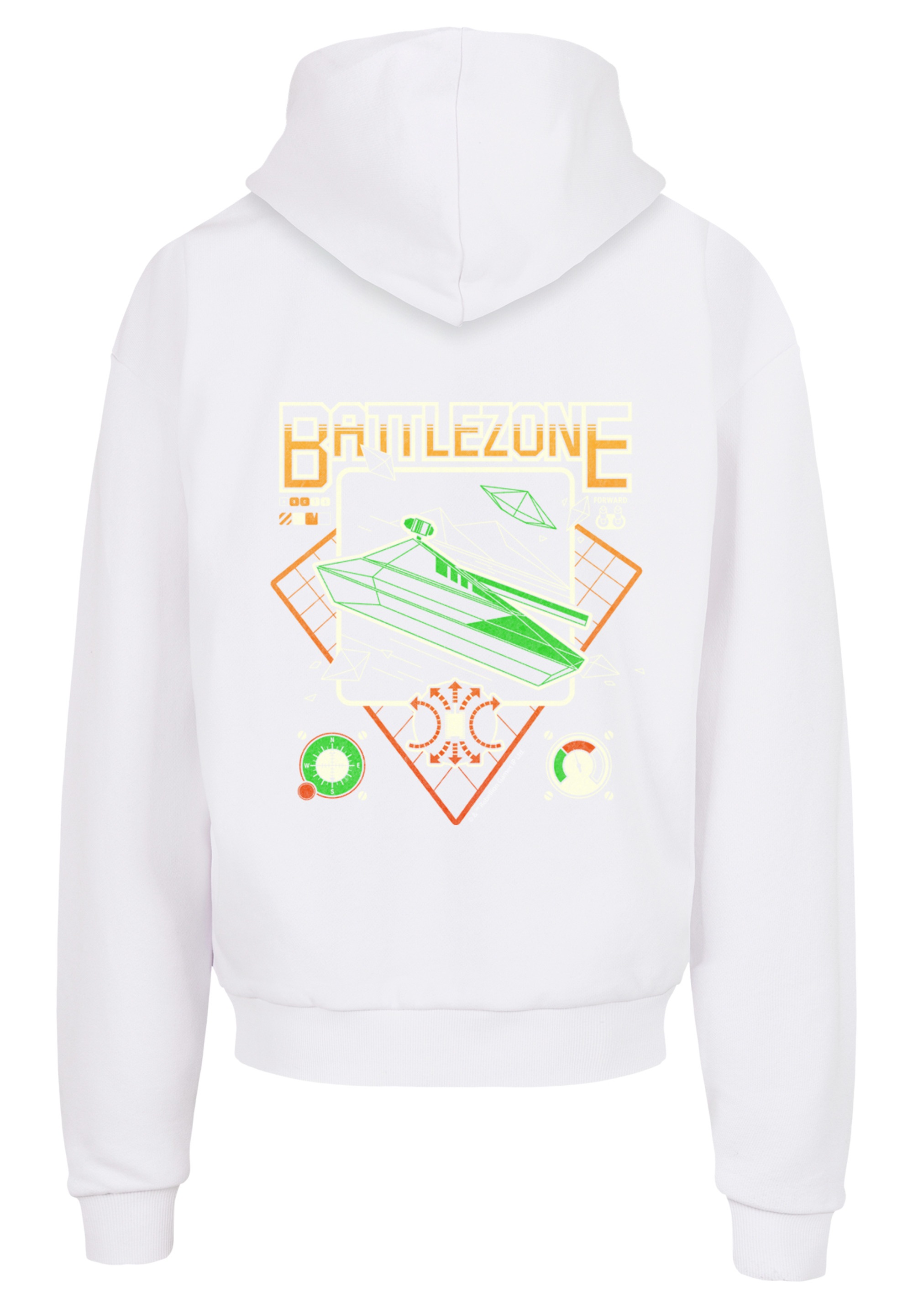 F4NT4STIC Kapuzenpullover »BATTLEZONE RETRO ARCADE SEVENSQUARED«, Print