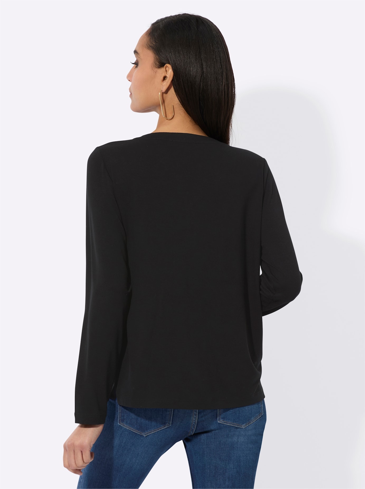 creation L Langarmshirt »Shirt«, (1 tlg.)