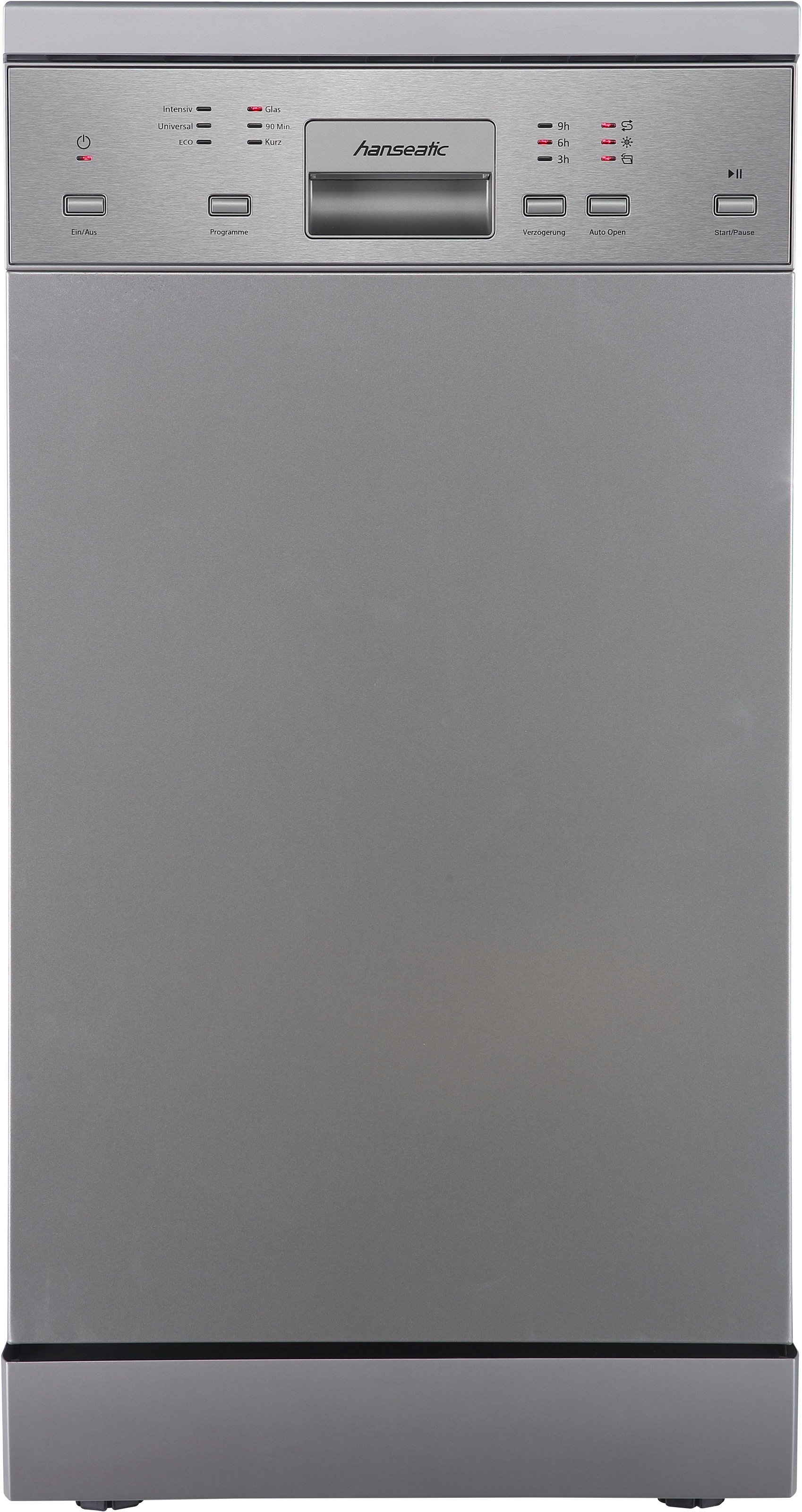 Hanseatic Standgeschirrspüler "HG4585D107610HS" 10 Maßgedecke freistehend, günstig online kaufen