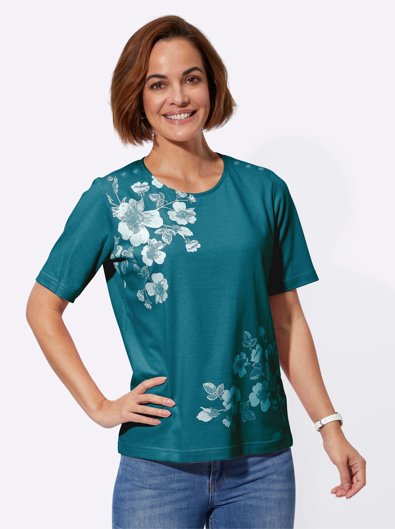 Classic Basics Kurzarmshirt "Shirt", (1 tlg.) günstig online kaufen