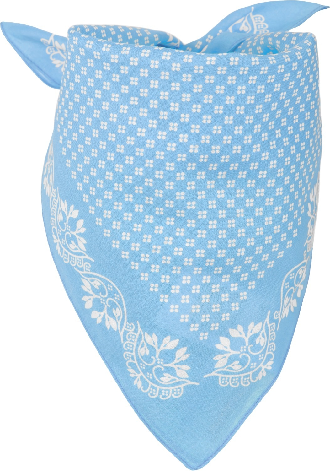 styleBREAKER Bandana "Baumwolle Dreieckstuch mit Blümchen Muster" 1 Stk.