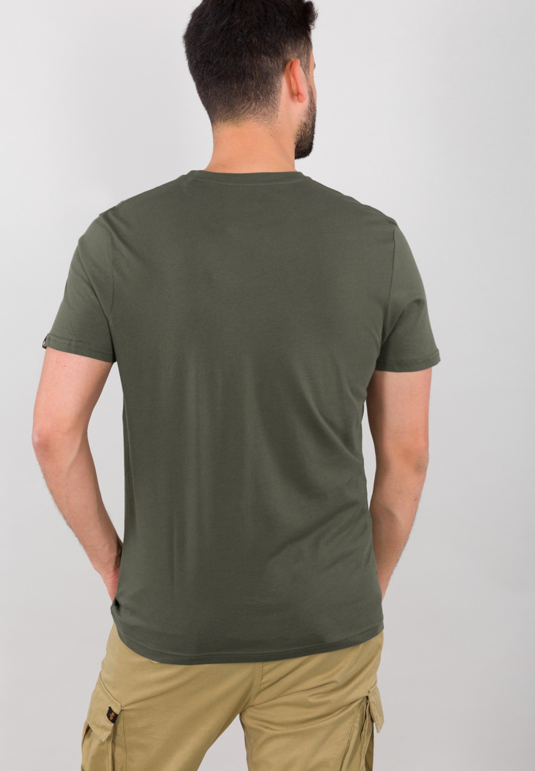 Alpha Industries T-Shirt "Reflective Label T-Shirt" günstig online kaufen