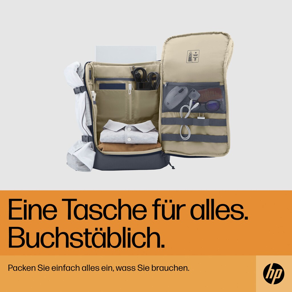 HP Notebook-Rucksack »Travel Laptop Backpack«, (1 tlg.)