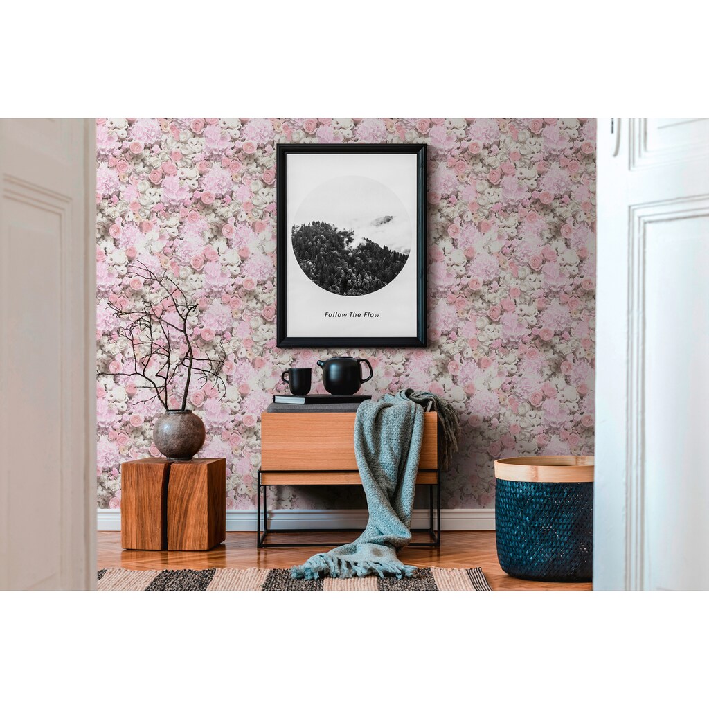 A.S. Création Vliestapete »Trendwall«, floral-botanisch