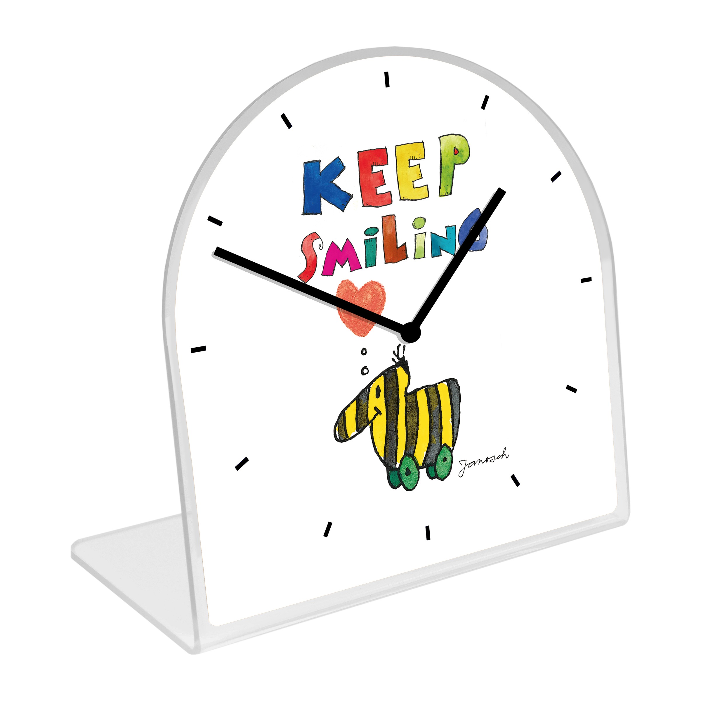 LuckyLinde Tischuhr "Die Tigerente Janosch" Tischuhr aus Acrylglas, Uhr, be günstig online kaufen