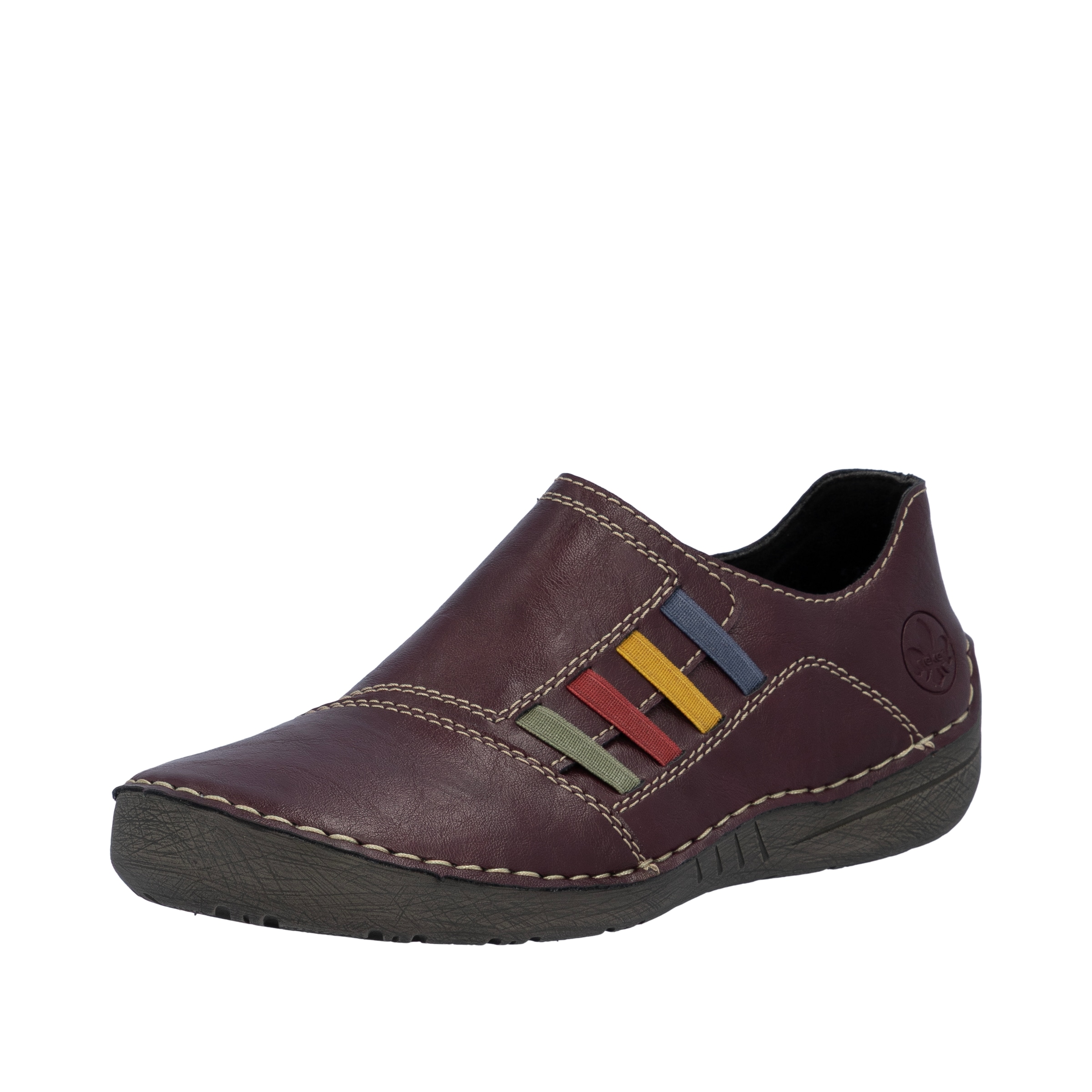 Rieker Slipper Schlupfschuh, Slip-on Sneaker, Halbschuh mit weicher Innensohle