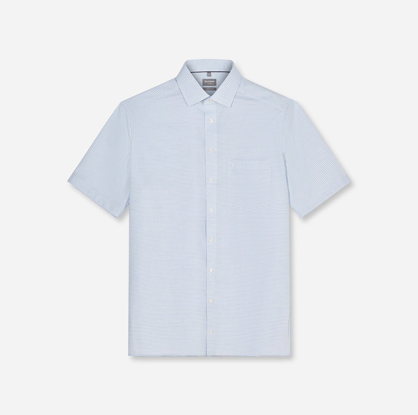 OLYMP Kurzarmhemd »Luxor« Businesshemd, comfort fit, New-Kentkragen