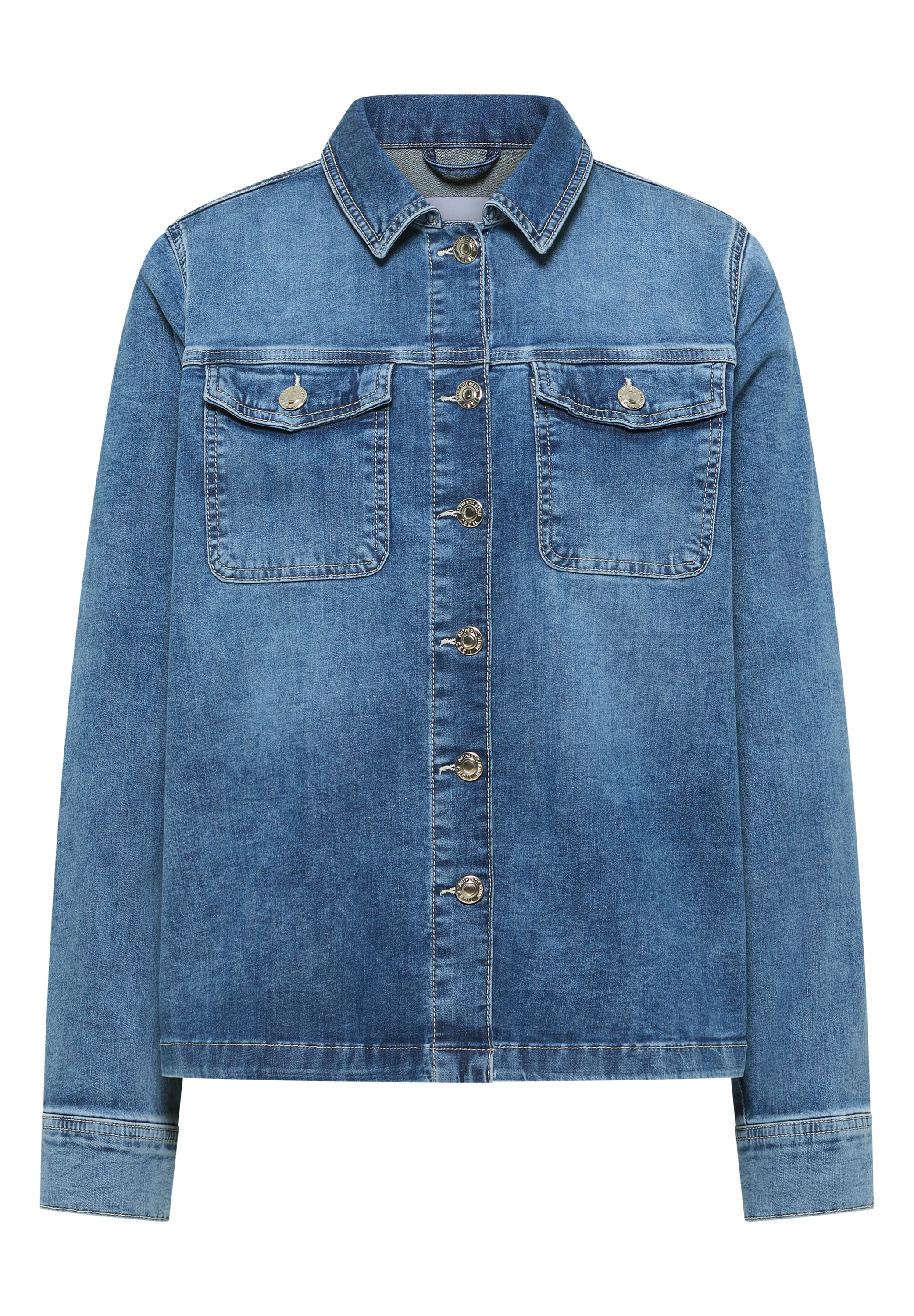 Cecil Kurzjacke ohne Kapuze in Denim-Optik