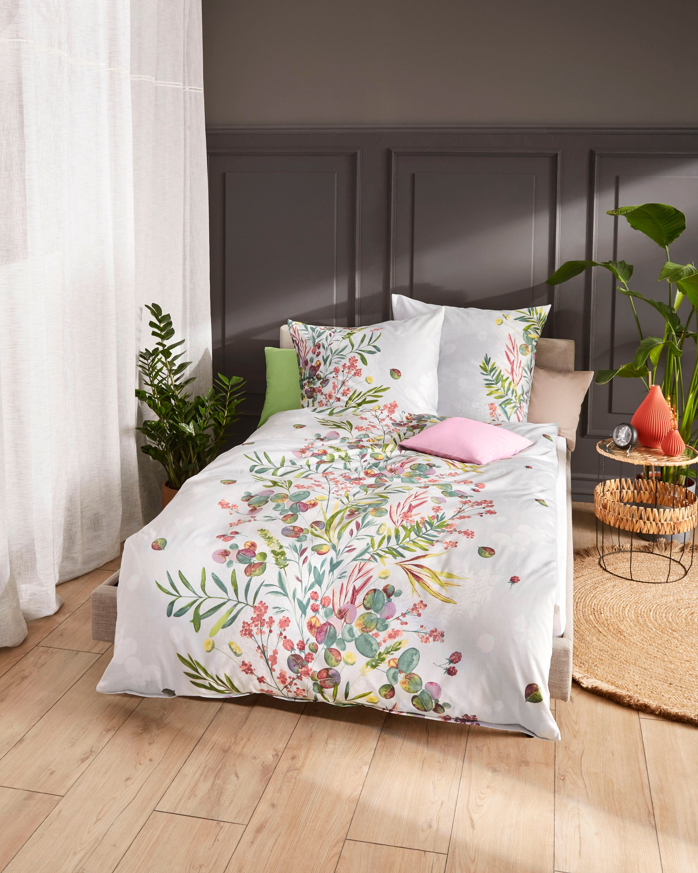 Thumbnail - Kaeppel Bettwäsche "Boho Bouquet" 2 Stk. Mit Blumenmuster