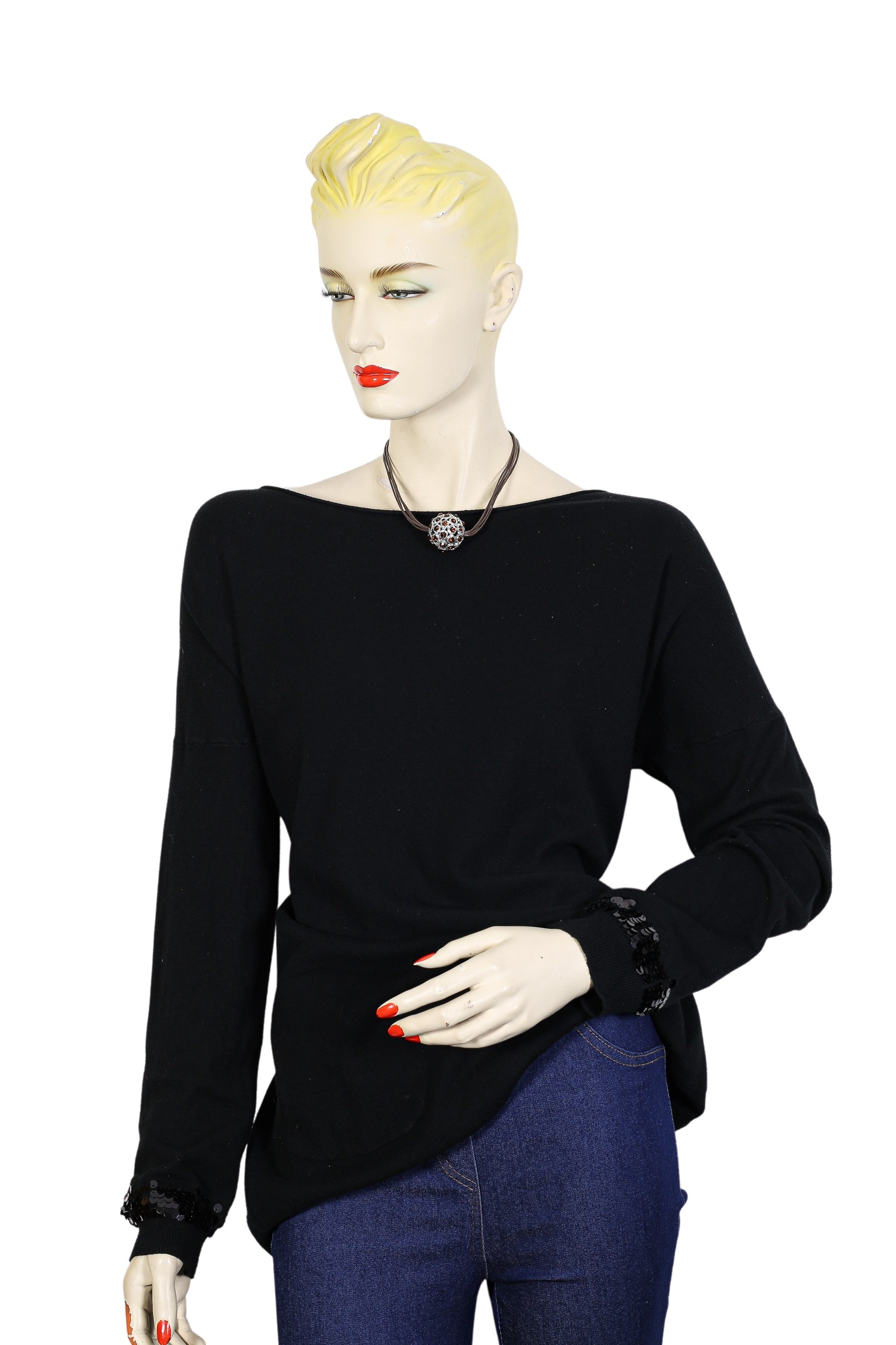 COLLEZIONE ALESSANDRO Kette mit Anhänger »Crystal« mit Glassteinen