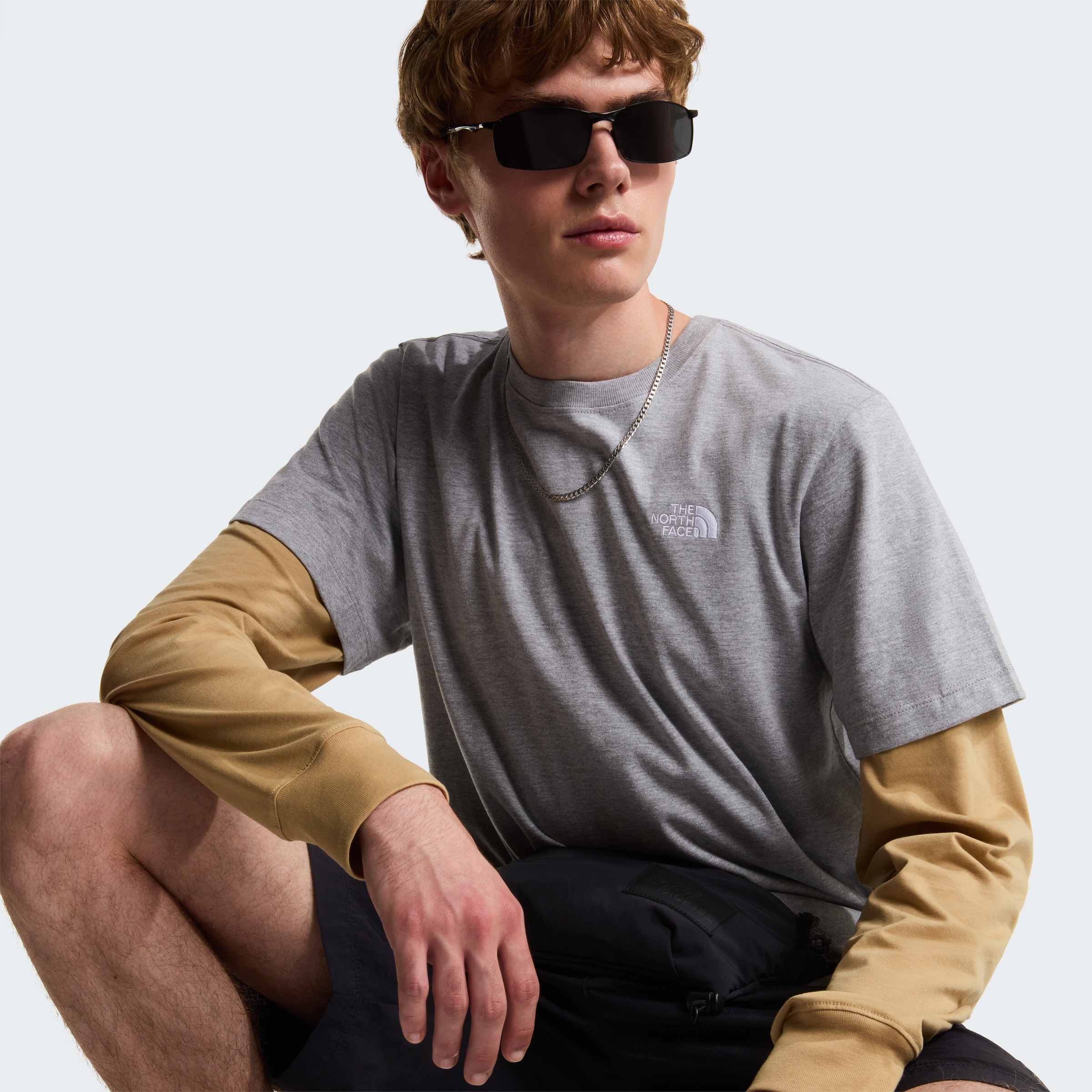 Thumbnail - The North Face T-Shirt "M EVOLUTION SIMPLE DOME REGULAR SHORT SL" normale Passform, Kurzarm, für den Alltag, aus Poly-Ba...