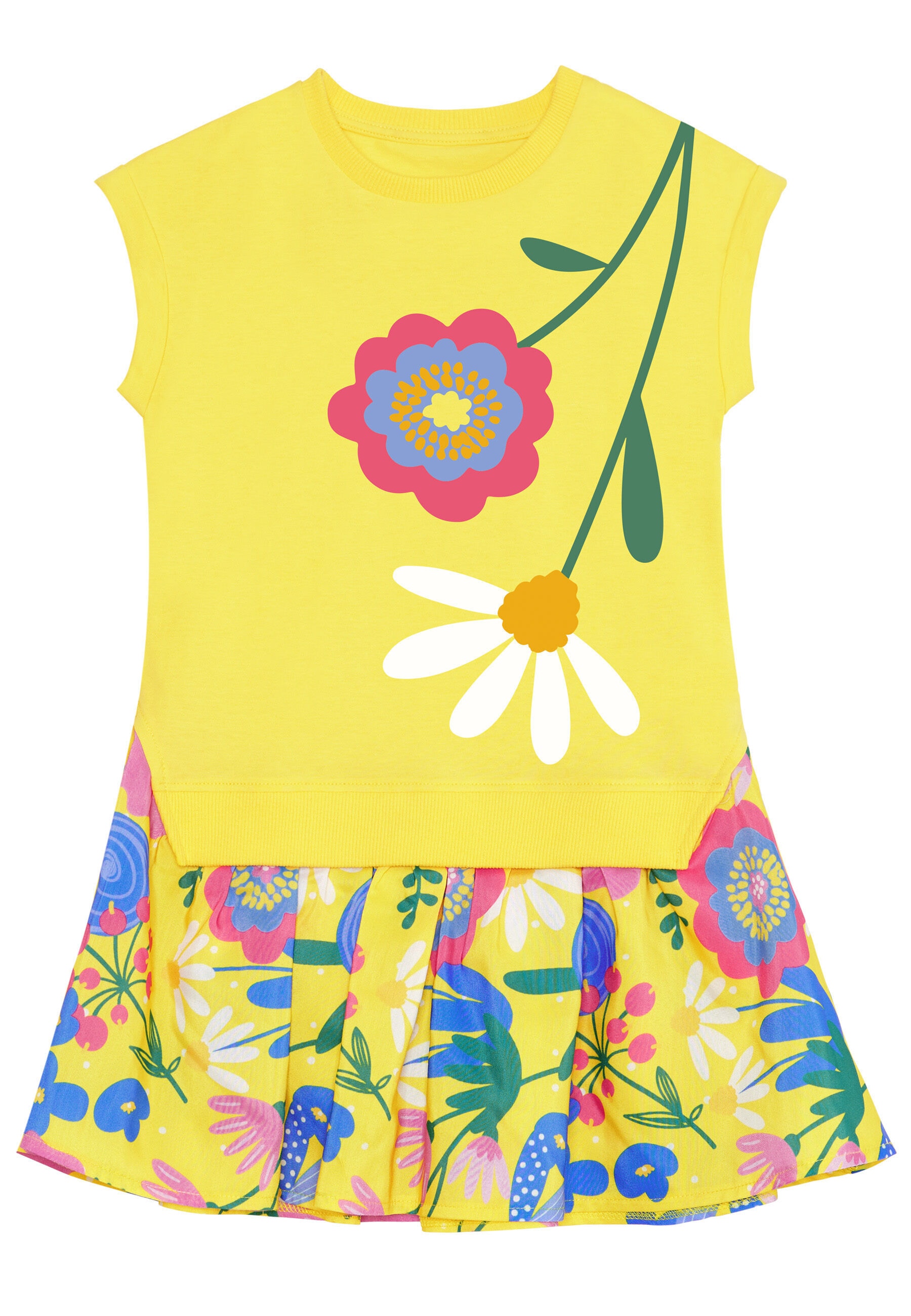 Denokids Sommerkleid »Flower Garden«, mit Blumen-Aufdruck