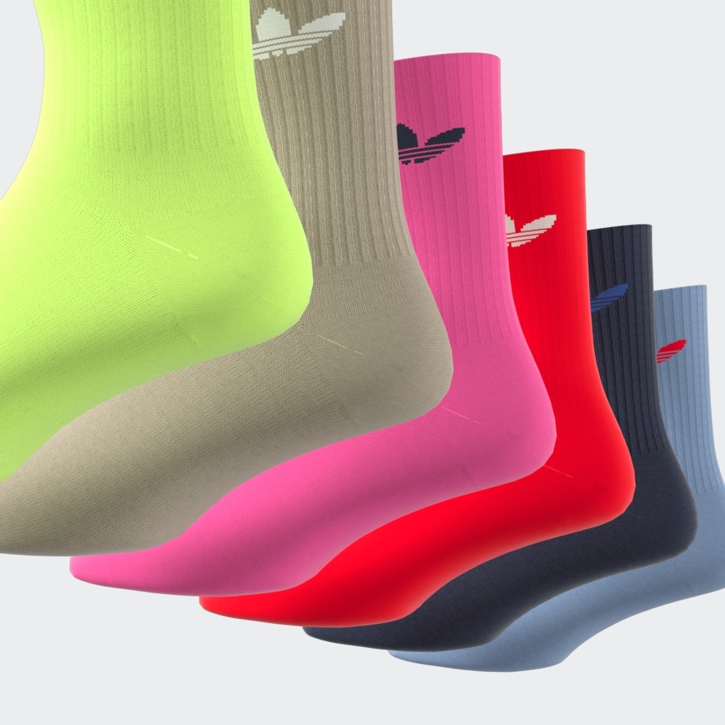 adidas Originals Sportsocken »TR CREW S 6P«, (6 Paar), 6 Pack Socken mit Logo
