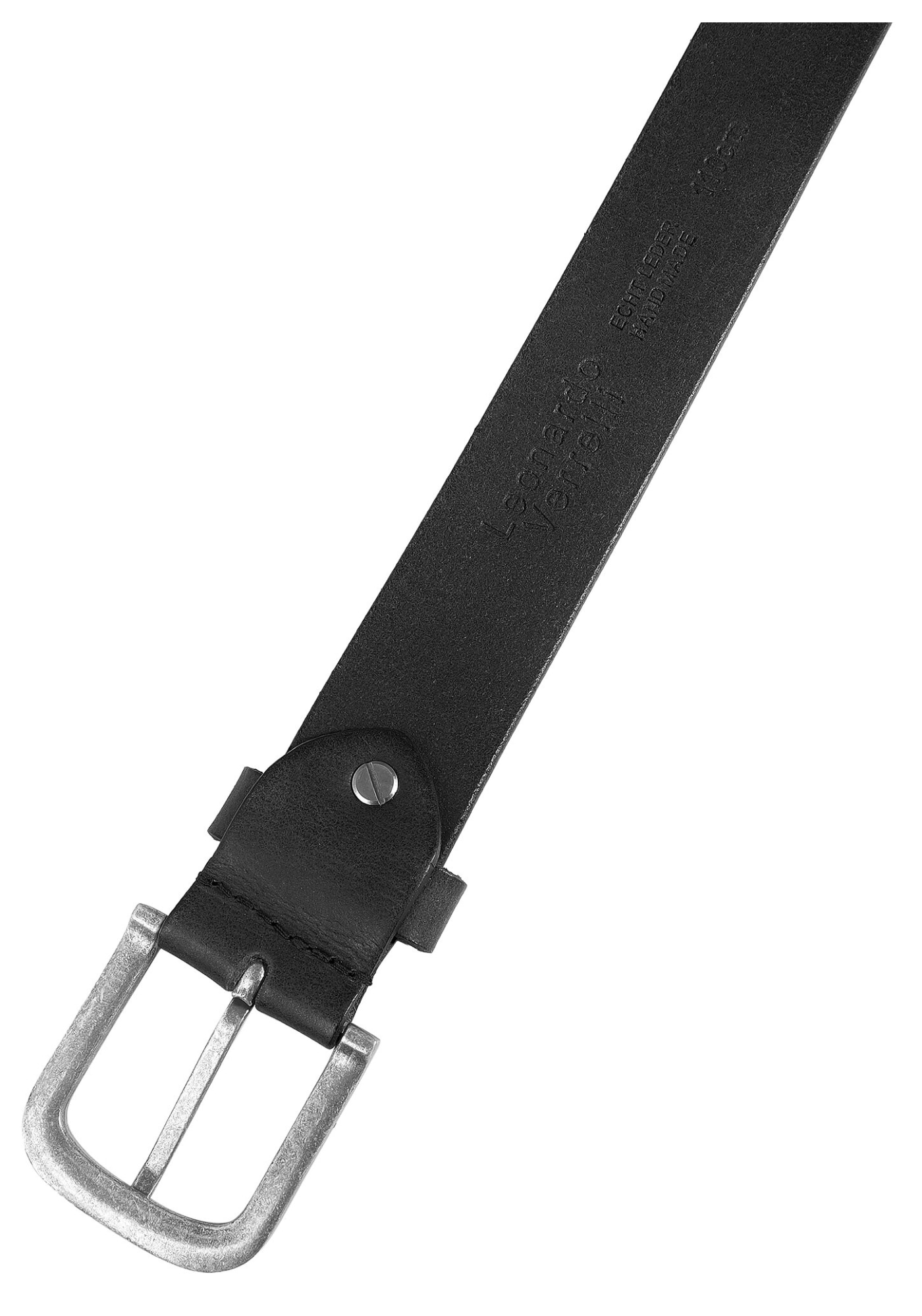 Leonardo Verrelli Ledergürtel »Echtleder, Herrengürtel, kürzbar, 90 - 150 cm, Buisness, Casual,«