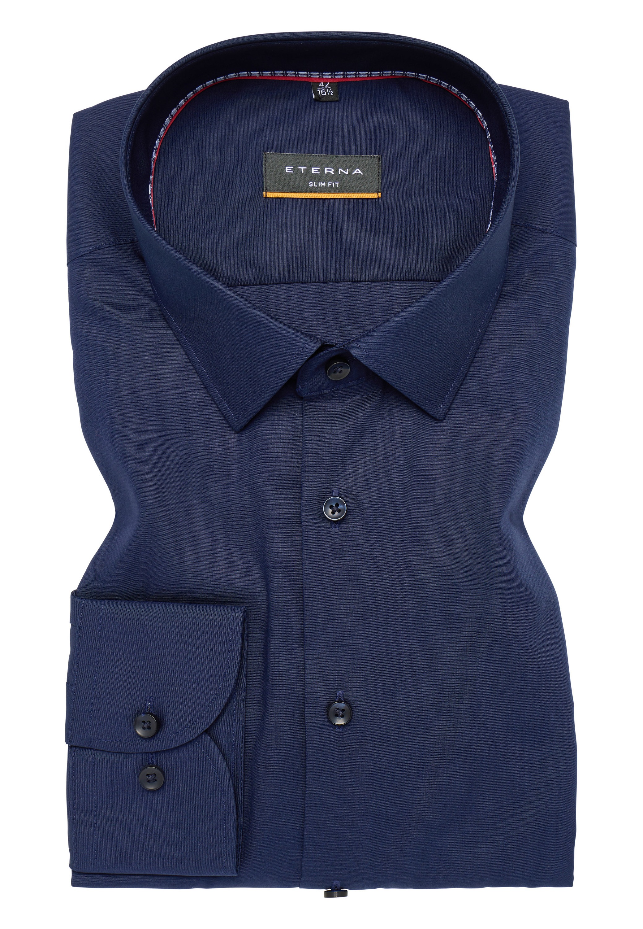 Eterna Langarmhemd »SLIM FIT«, NON IRON (bügelfrei)