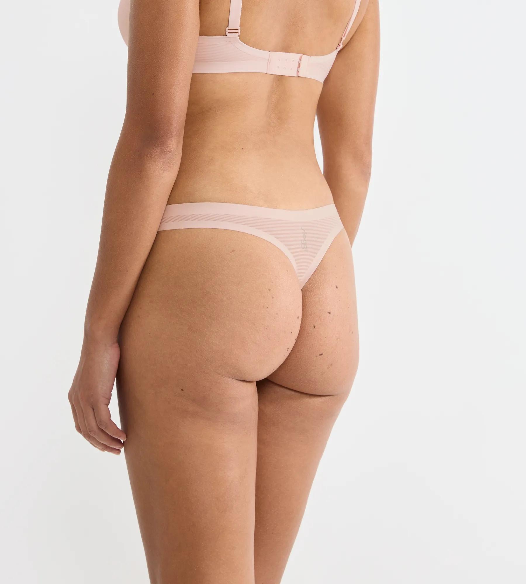 sloggi String »ZERO Feel Air« atmungskativ, semi-transparenter Look, feine Streifen