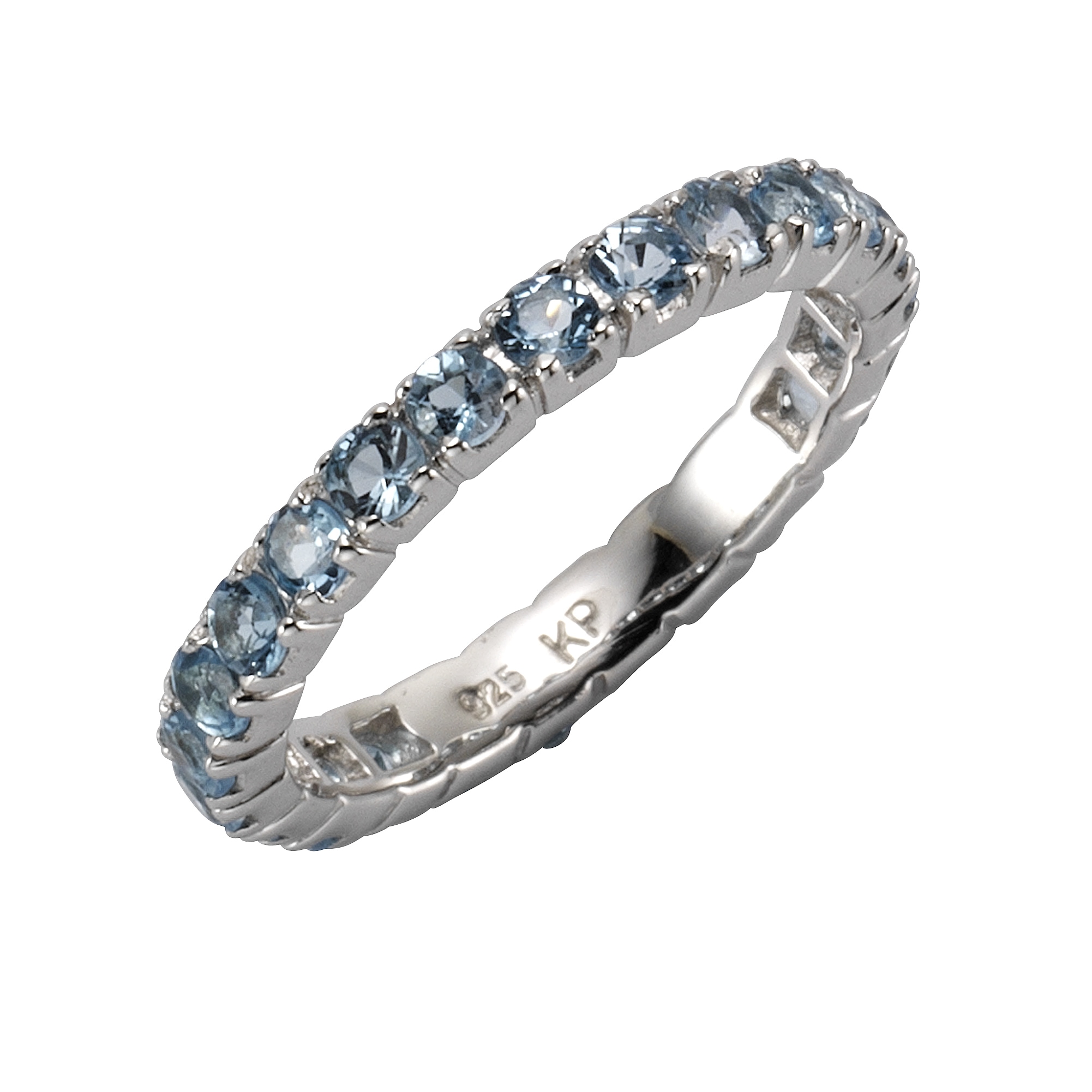 Zeeme Fingerring »925/- Sterling Silber Blautopas« online kaufen | BAUR