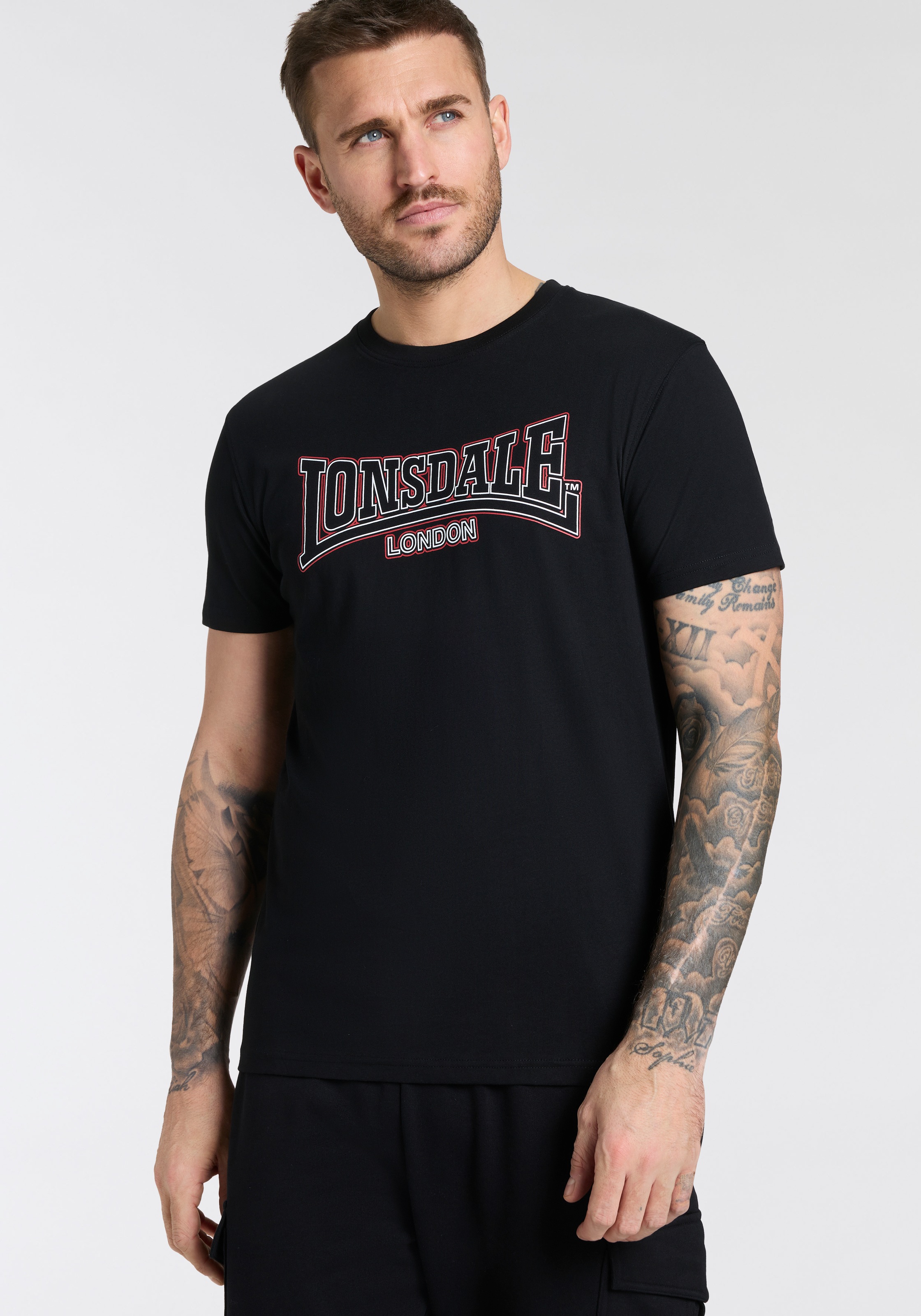 Lonsdale T-Shirt "FARNDON" Packung, 2 Stk. Doppelpack günstig online kaufen