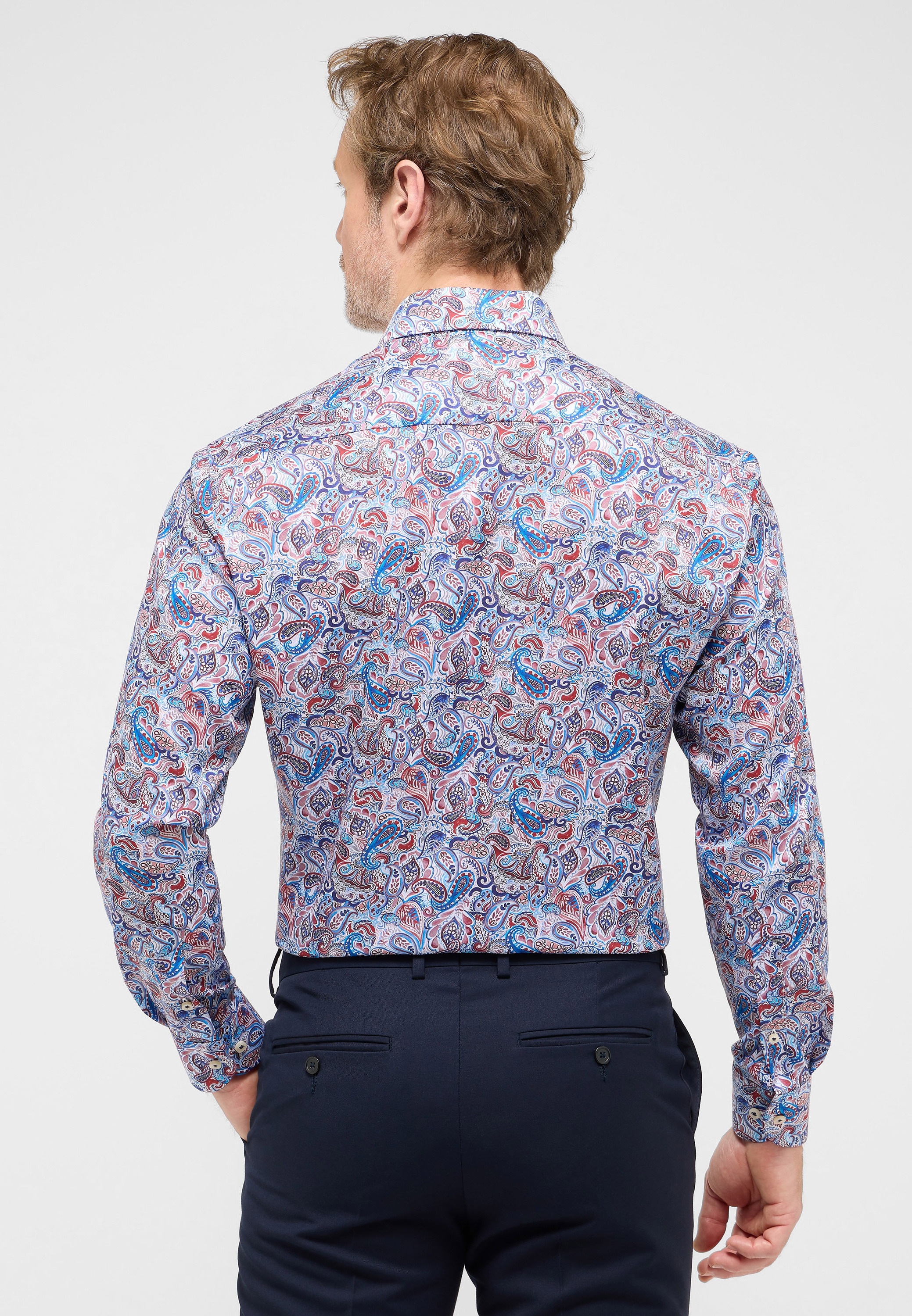 Eterna Langarmhemd "MODERN FIT", EASY IRON (bügelleicht) günstig online kaufen