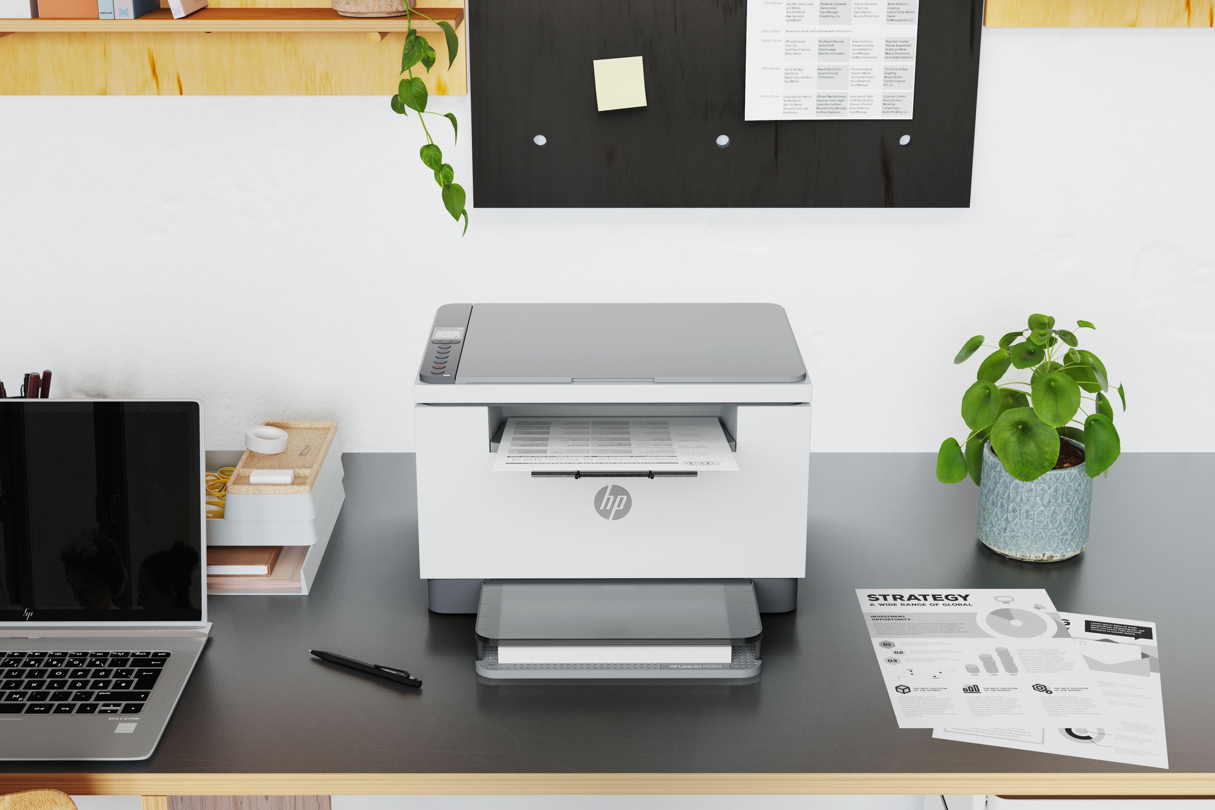 HP Multifunktionsdrucker »LaserJet MFP M234d« HP Instant Ink kompatibel